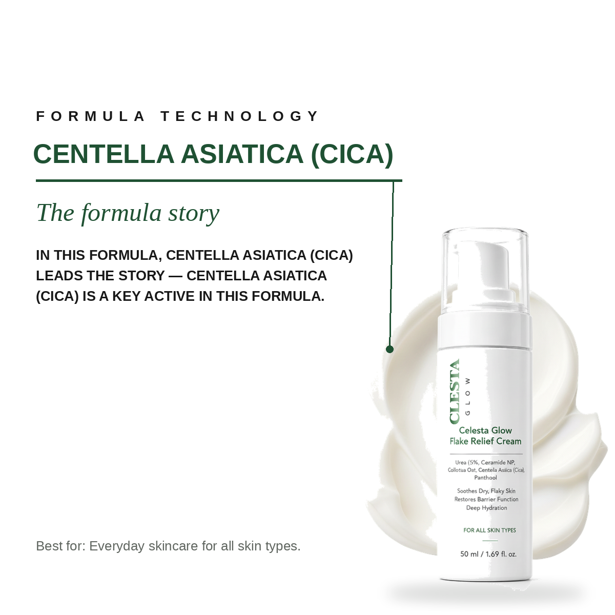 Celesta Glow Flake Relief Cream view 5