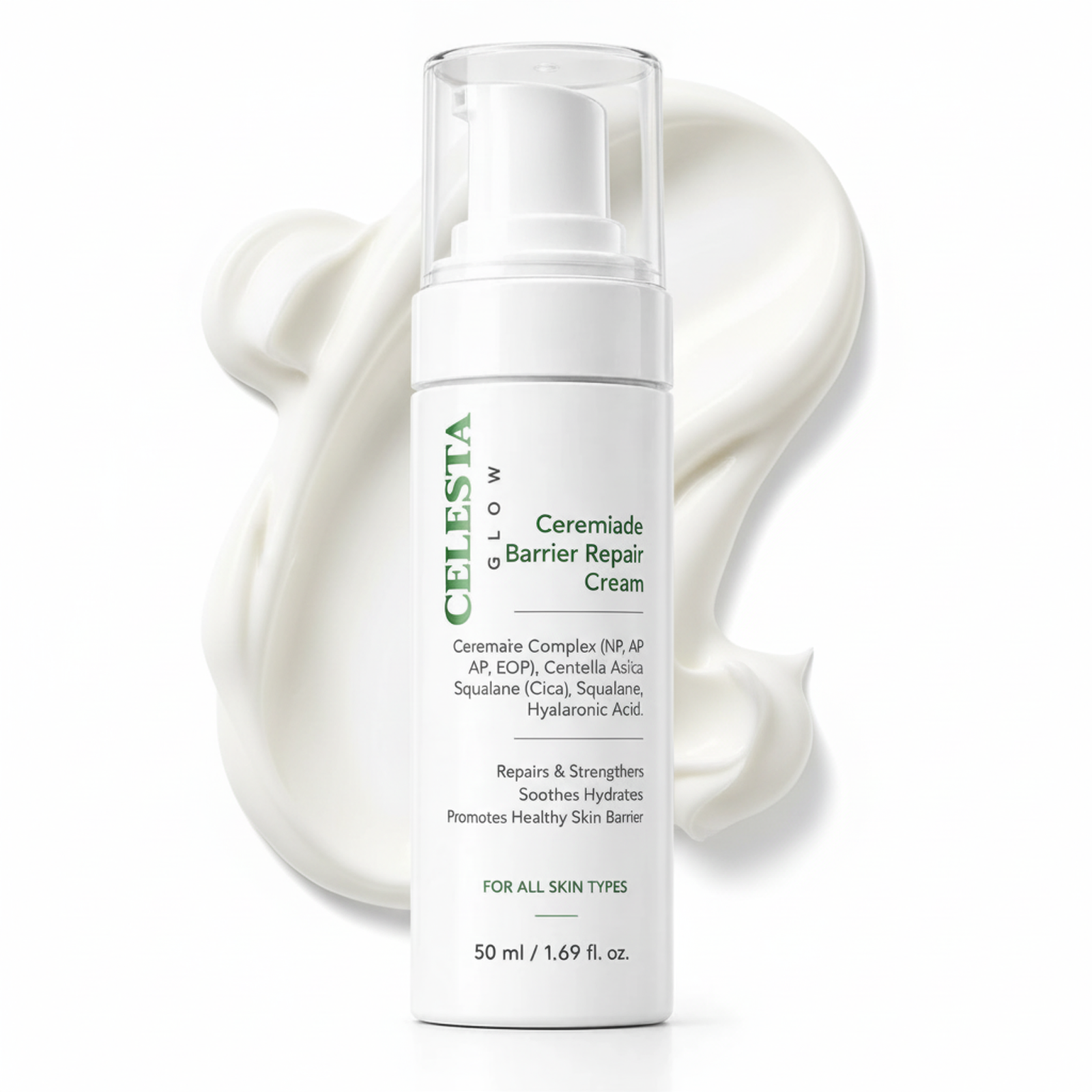 Celesta Glow Ceramide Barrier Repair Cream view 1
