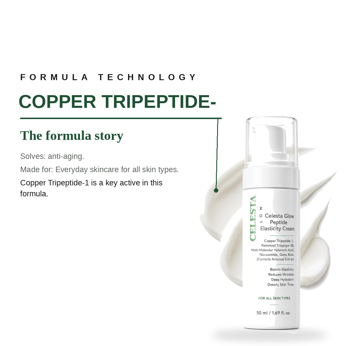 Celesta Glow Peptide Elasticity Cream view 2