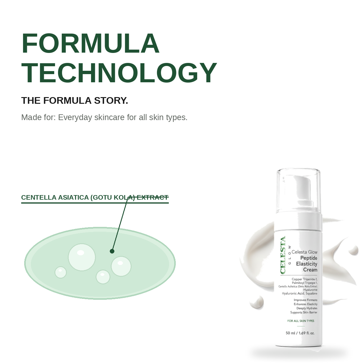 Celesta Glow Peptide Elasticity Cream view 4