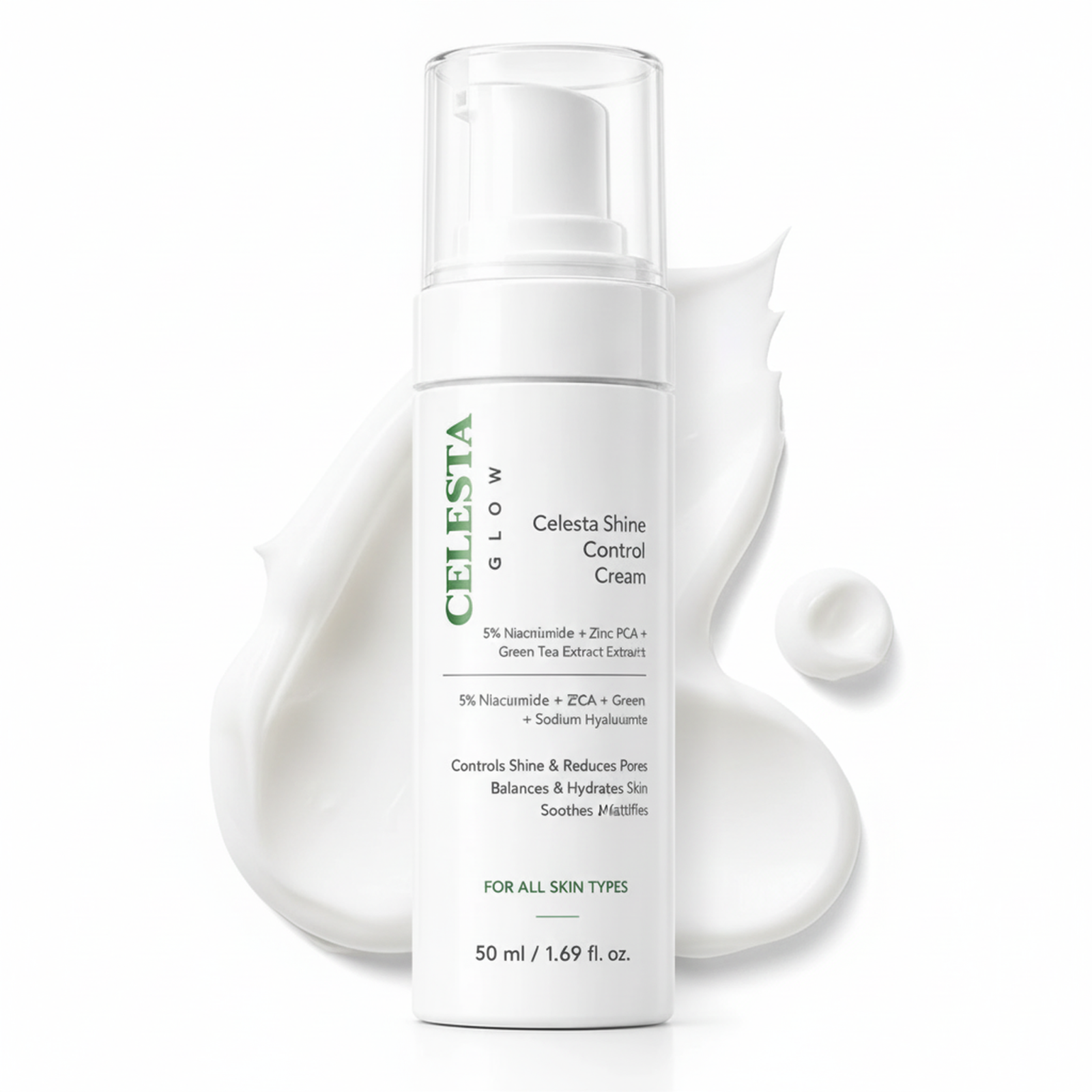 Celesta Glow Shine Control Cream