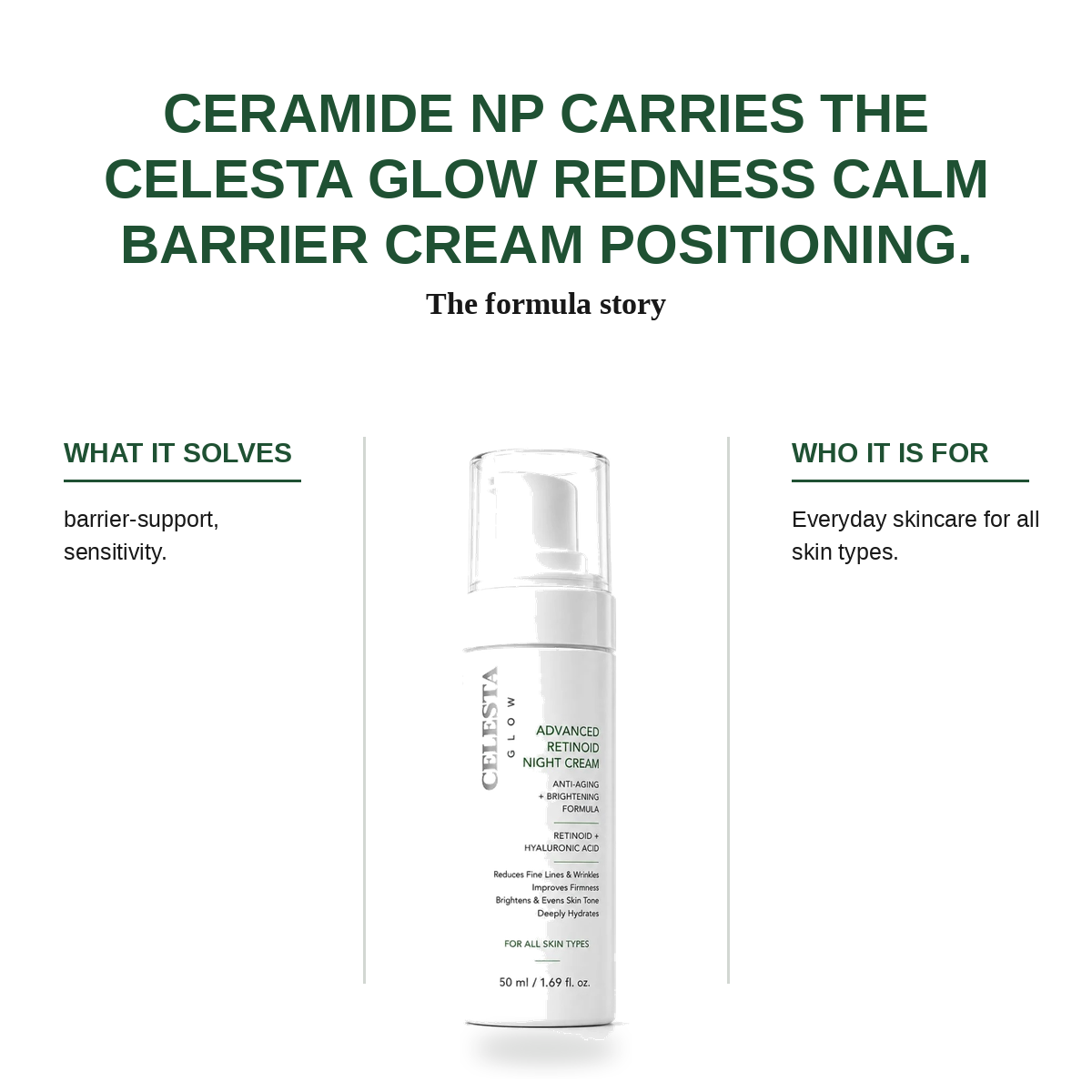 Celesta Glow Redness Calm Barrier Cream view 3