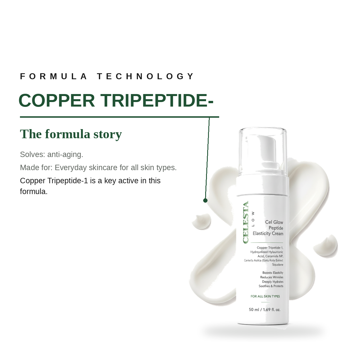 Celesta Glow Peptide Elasticity Cream view 2