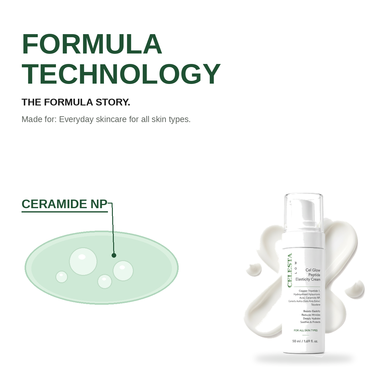 Celesta Glow Peptide Elasticity Cream view 4