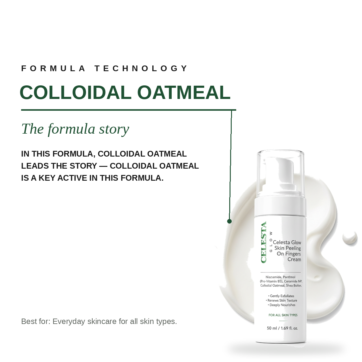 Celesta Glow Skin Peeling On Fingers Cream view 5