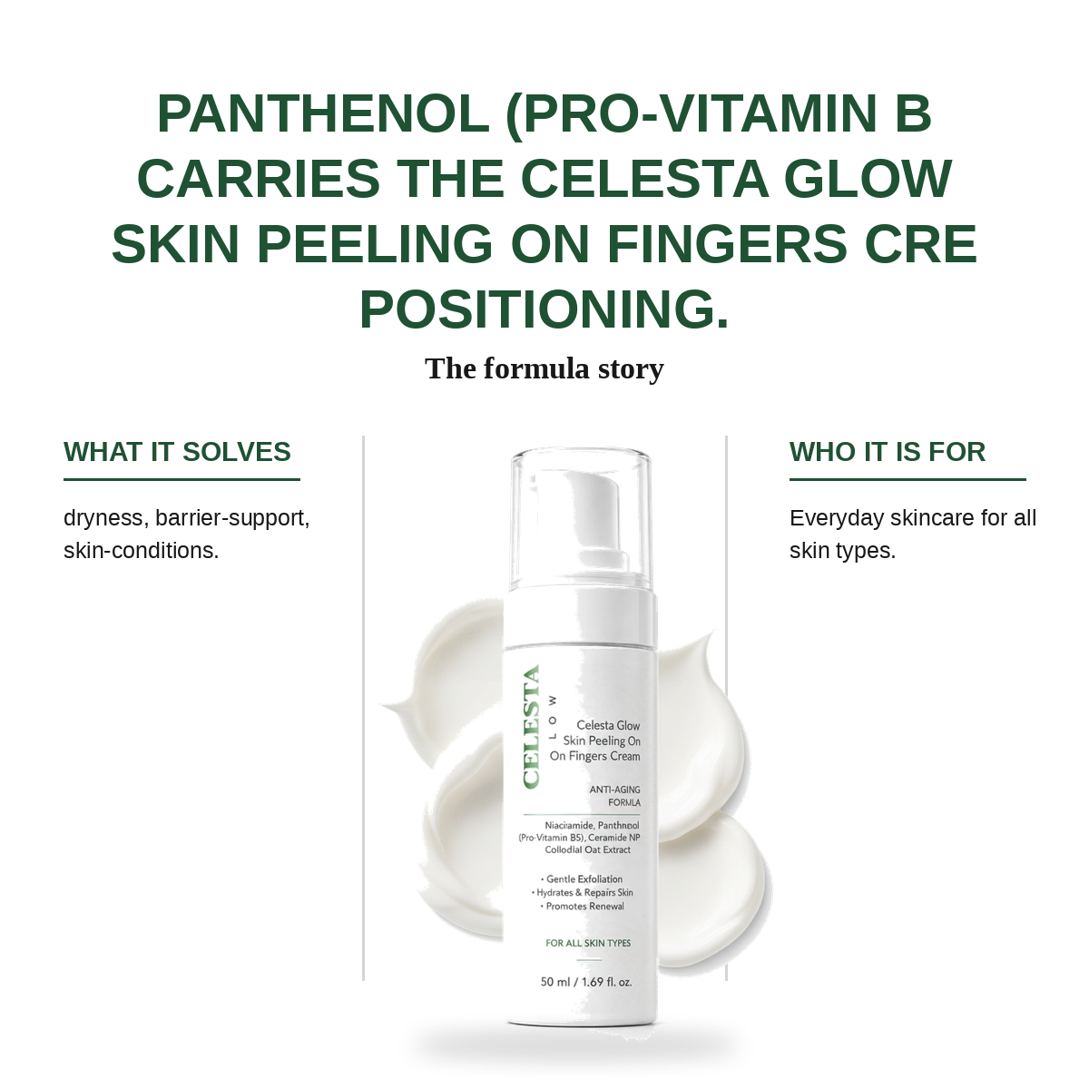 Celesta Glow Skin Peeling On Fingers Cream view 3