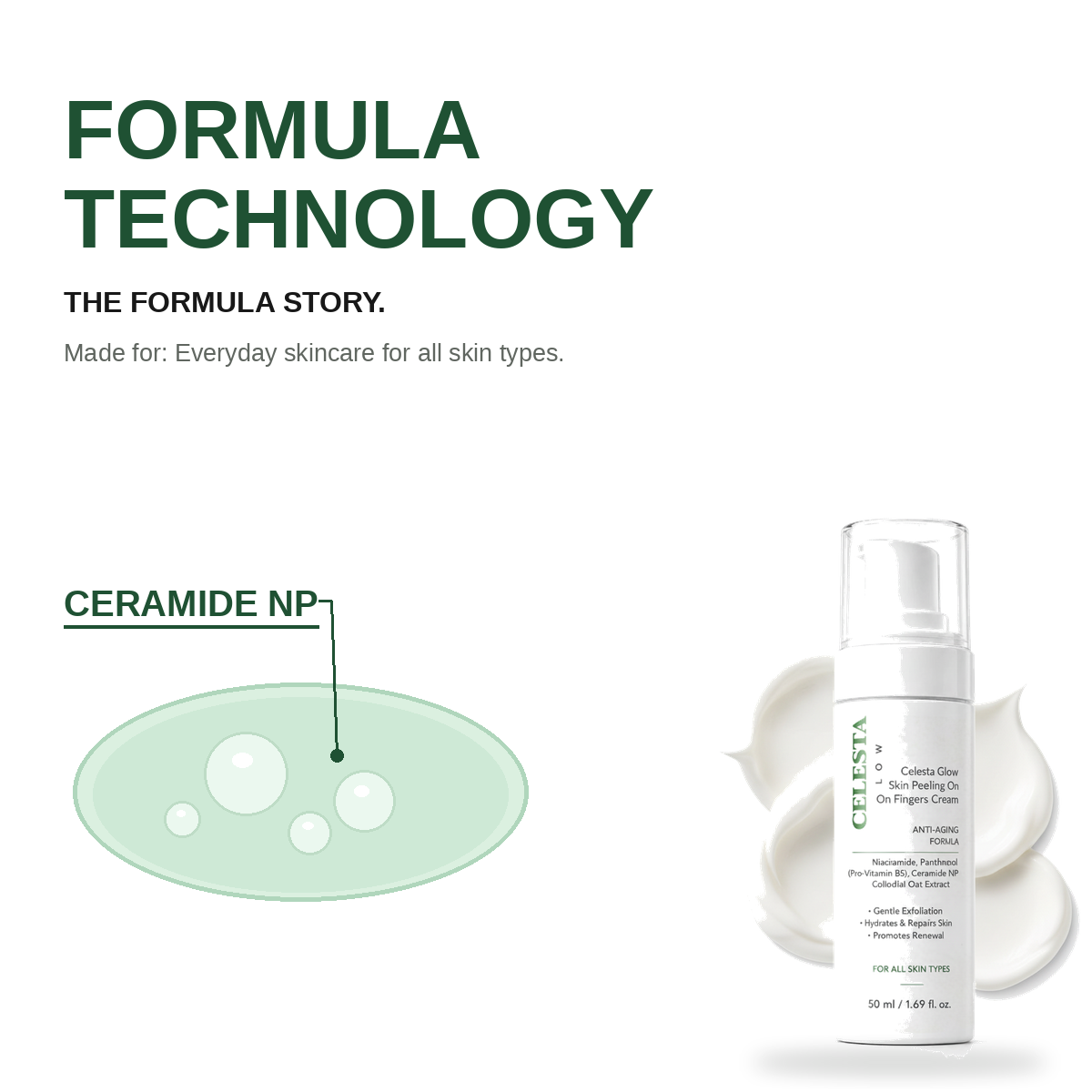 Celesta Glow Skin Peeling On Fingers Cream view 4