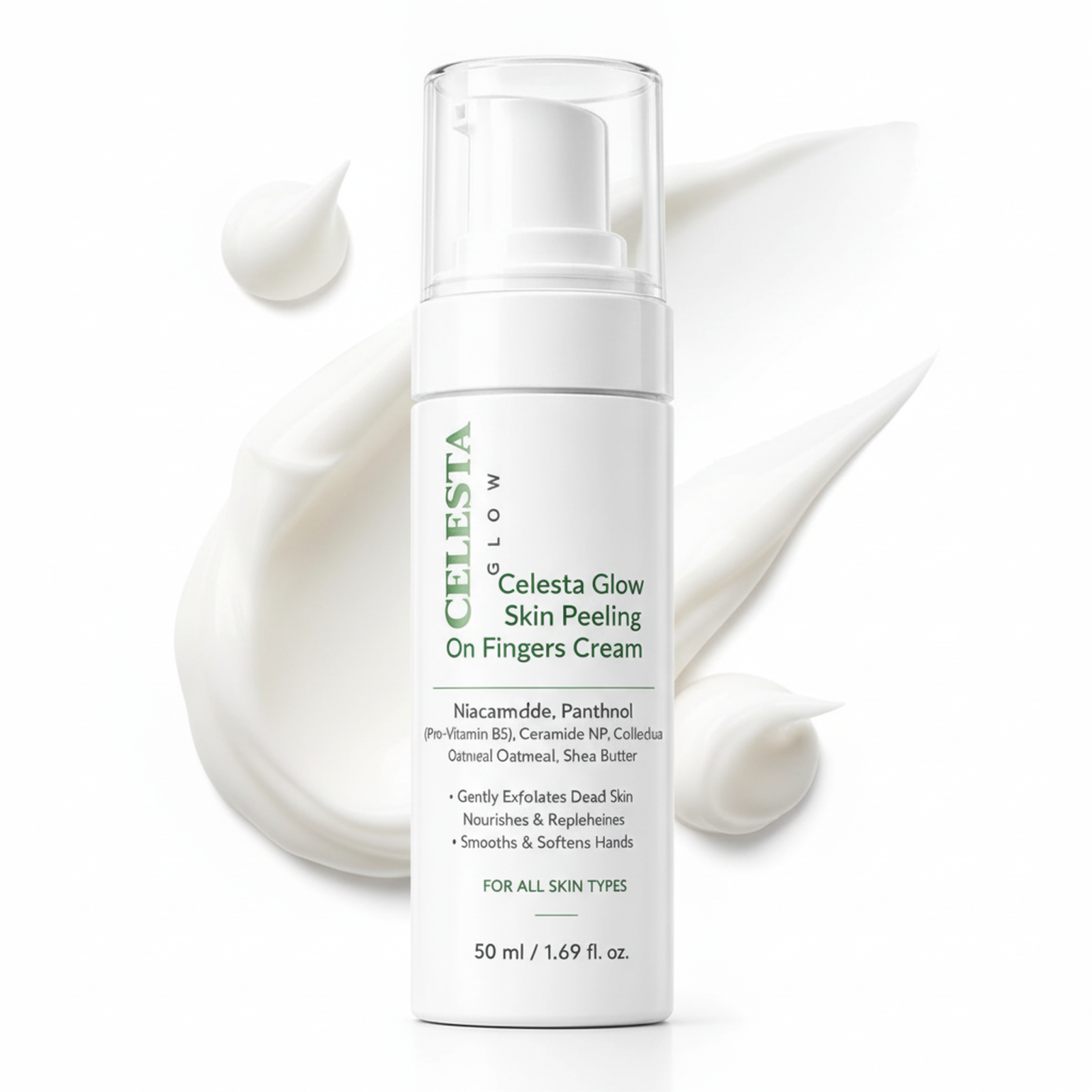 Celesta Glow Skin Peeling On Fingers Cream view 1