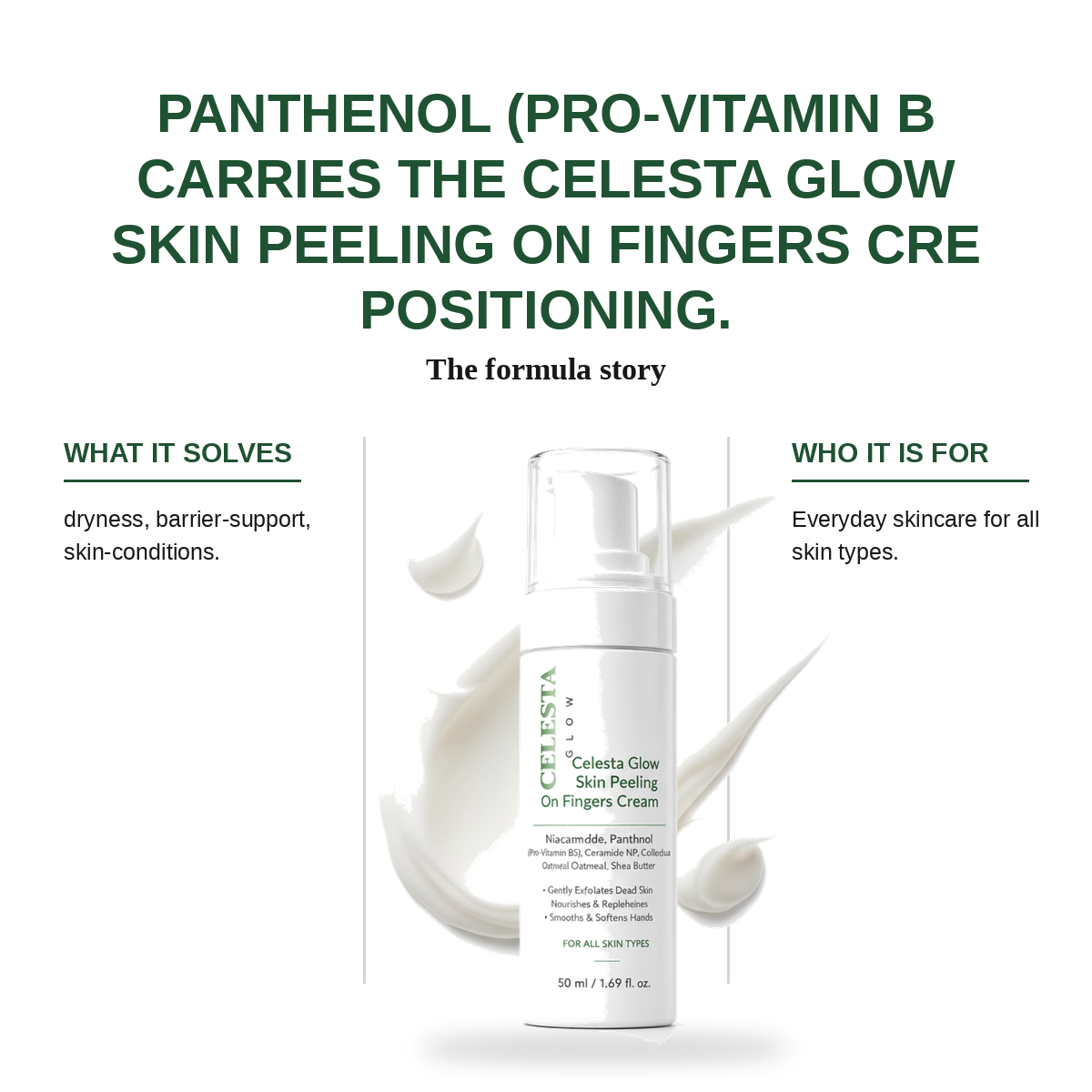 Celesta Glow Skin Peeling On Fingers Cream view 3