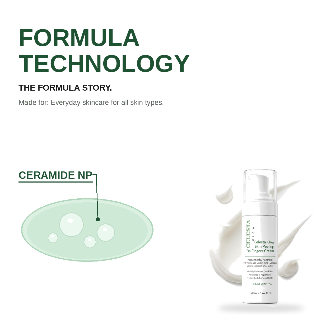 Celesta Glow Skin Peeling On Fingers Cream view 4