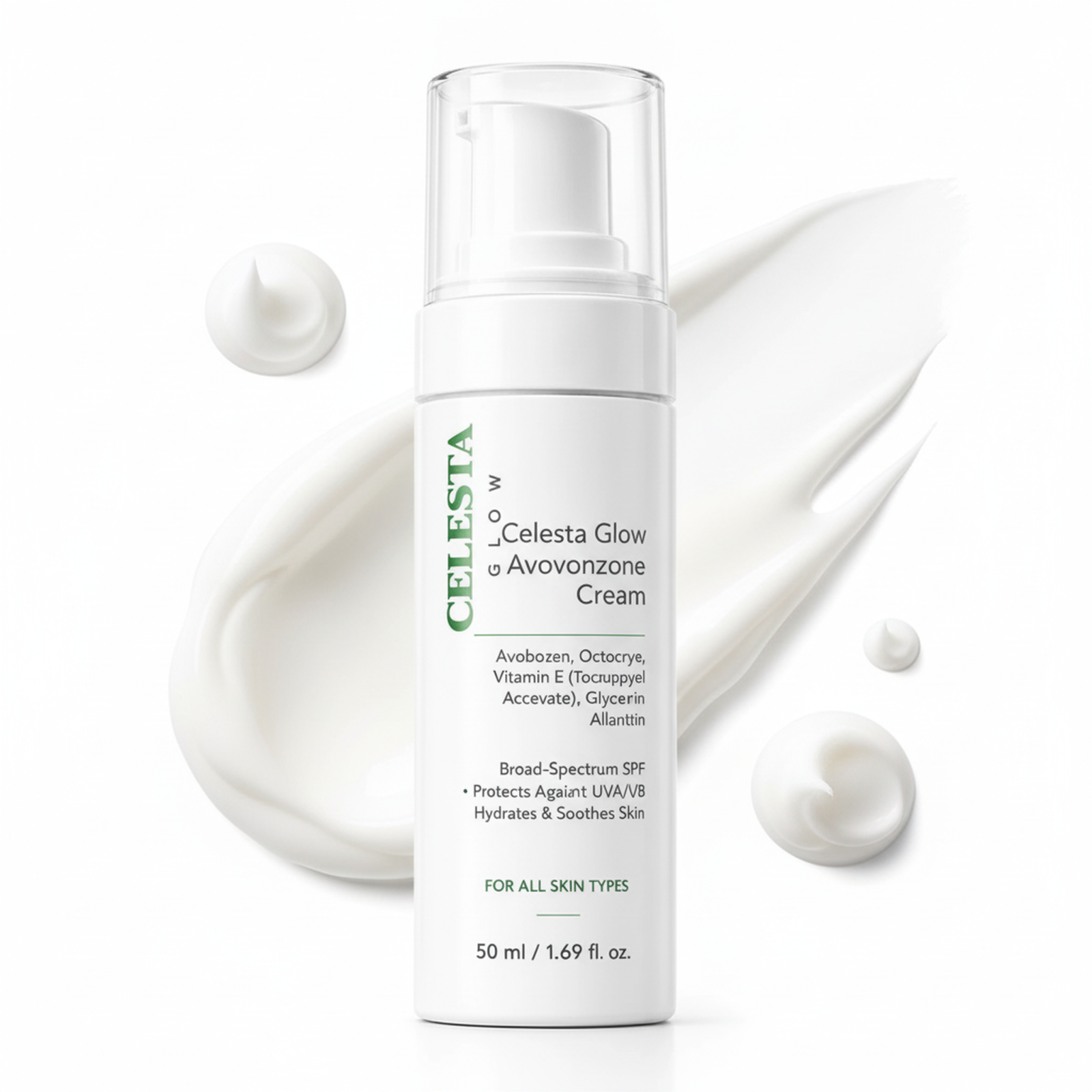 Celesta Glow Avobenzone Cream view 1