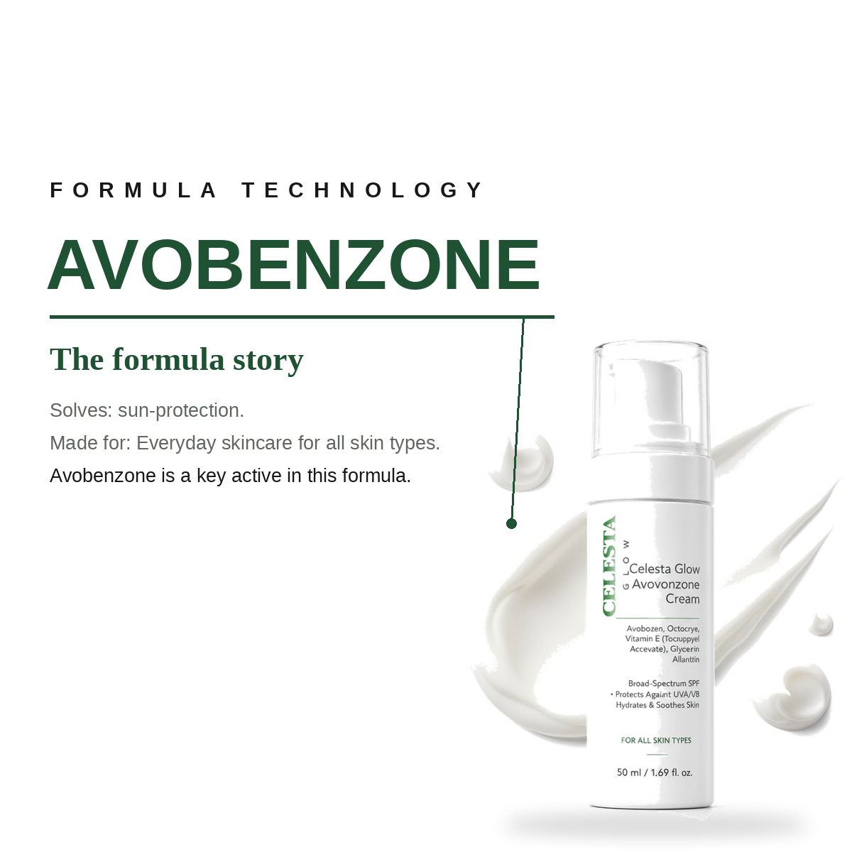 Celesta Glow Avobenzone Cream view 2
