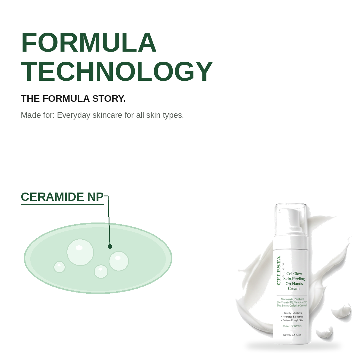 Celesta Glow Skin Peeling On Hands Cream view 4