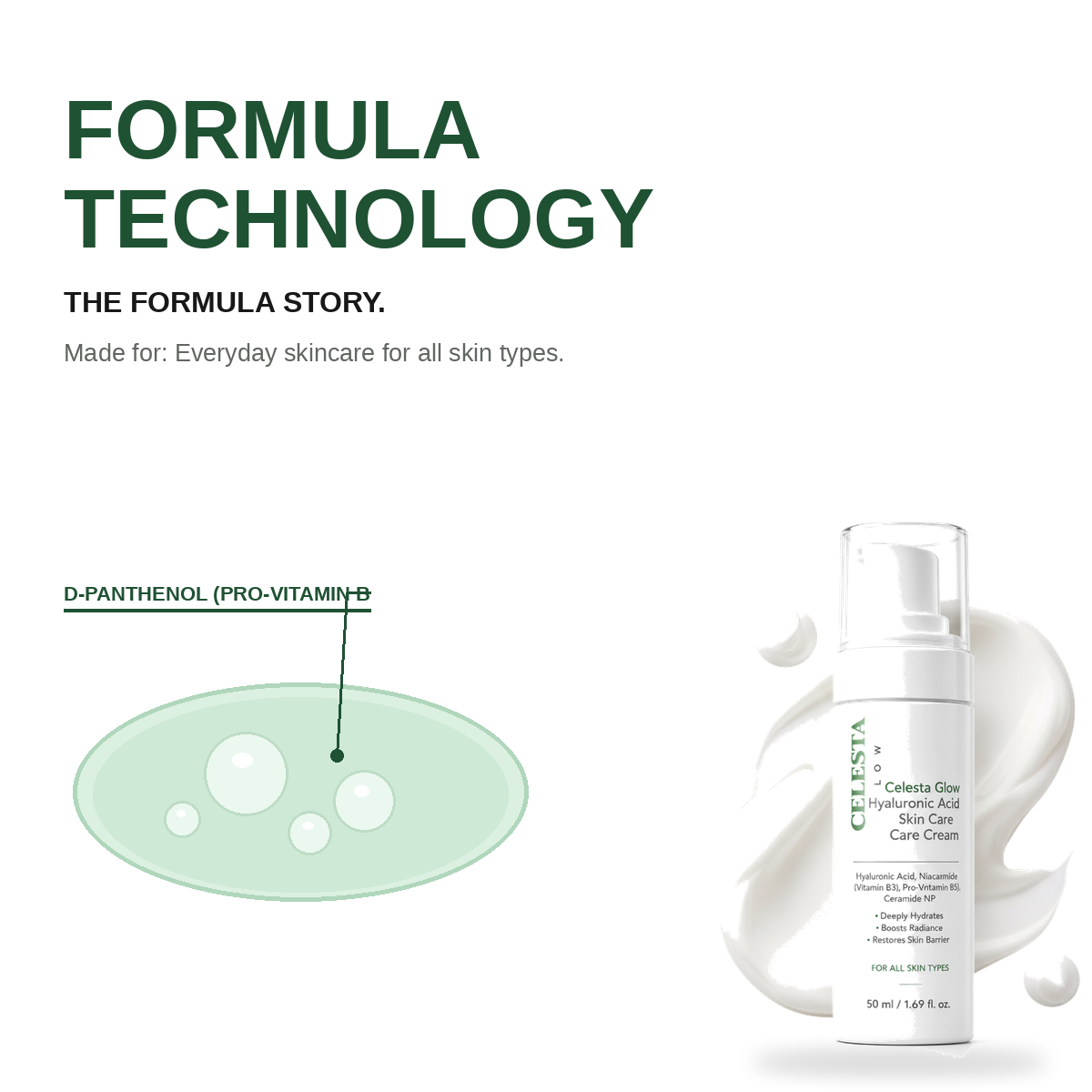 Celesta Glow Hyaluronic Acid Skin Care Cream view 4