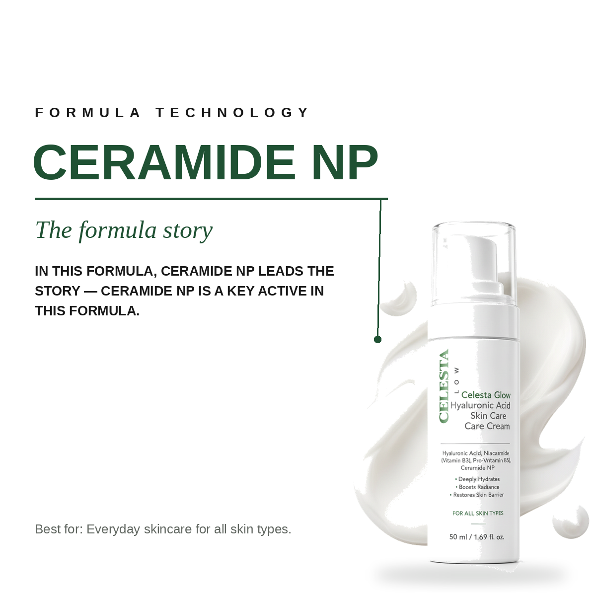 Celesta Glow Hyaluronic Acid Skin Care Cream view 5