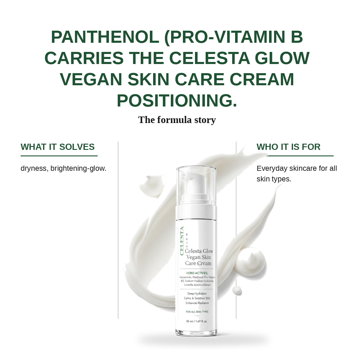 Celesta Glow Vegan Skin Care Cream view 3