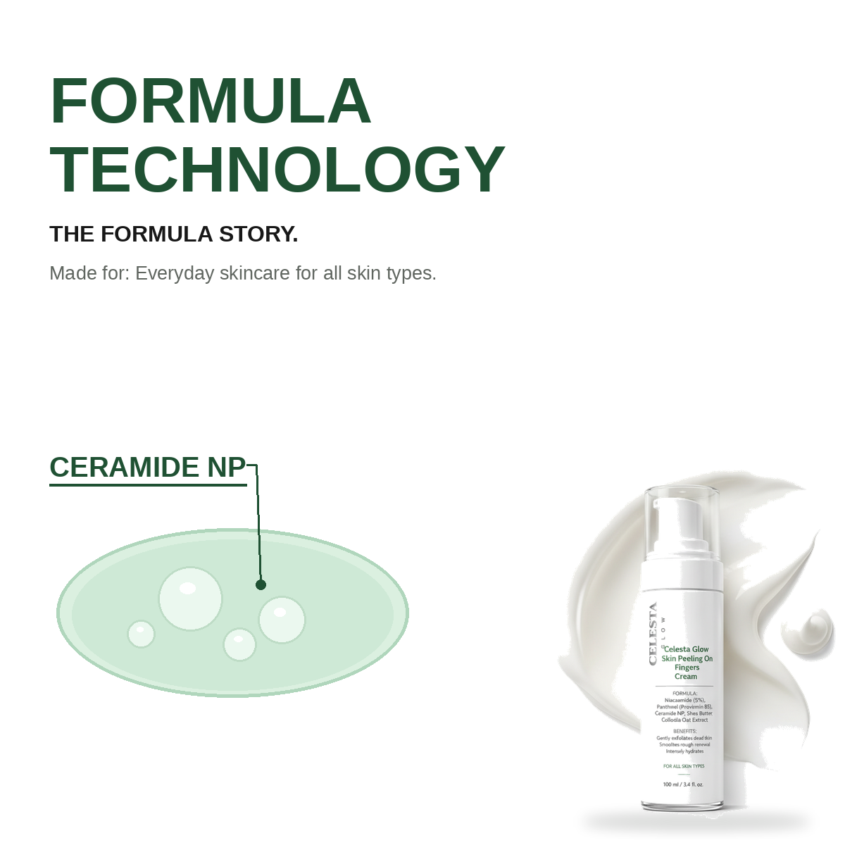 Celesta Glow Skin Peeling On Fingers Cream view 4