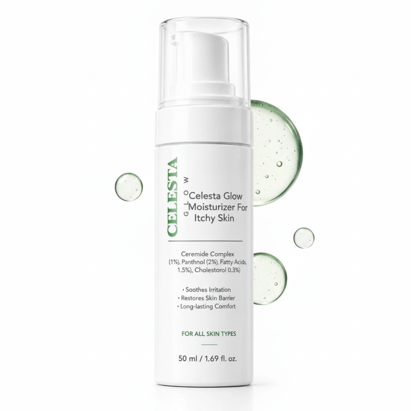 Celesta Glow Moisturizer For Itchy Skin 