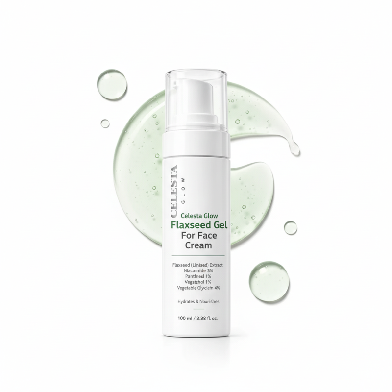 Celesta Glow Flaxseed Gel For Face Cream