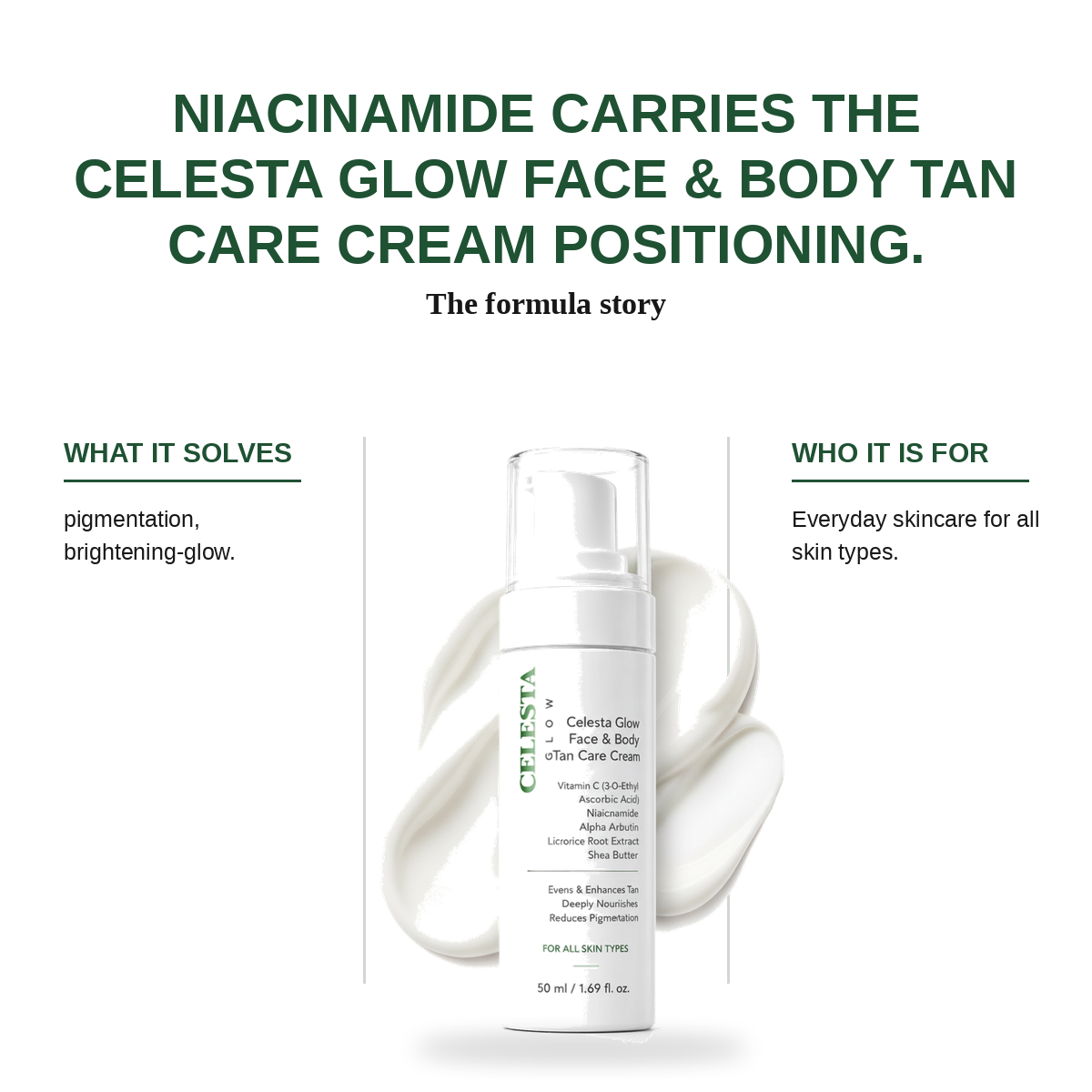 Celesta Glow Face & Body Tan Care Cream view 8