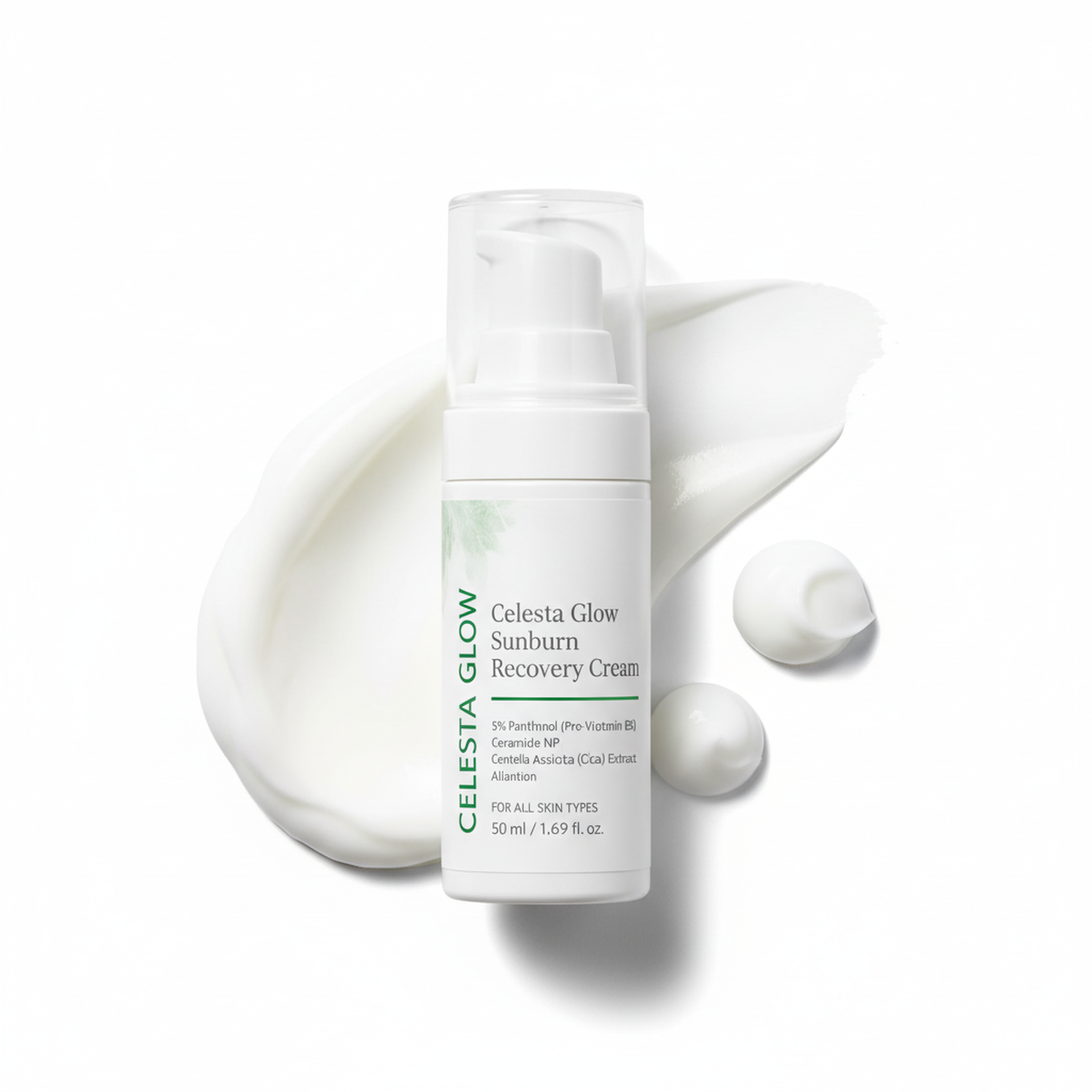 Celesta Glow Sunburn Recovery Cream — Celesta Glow