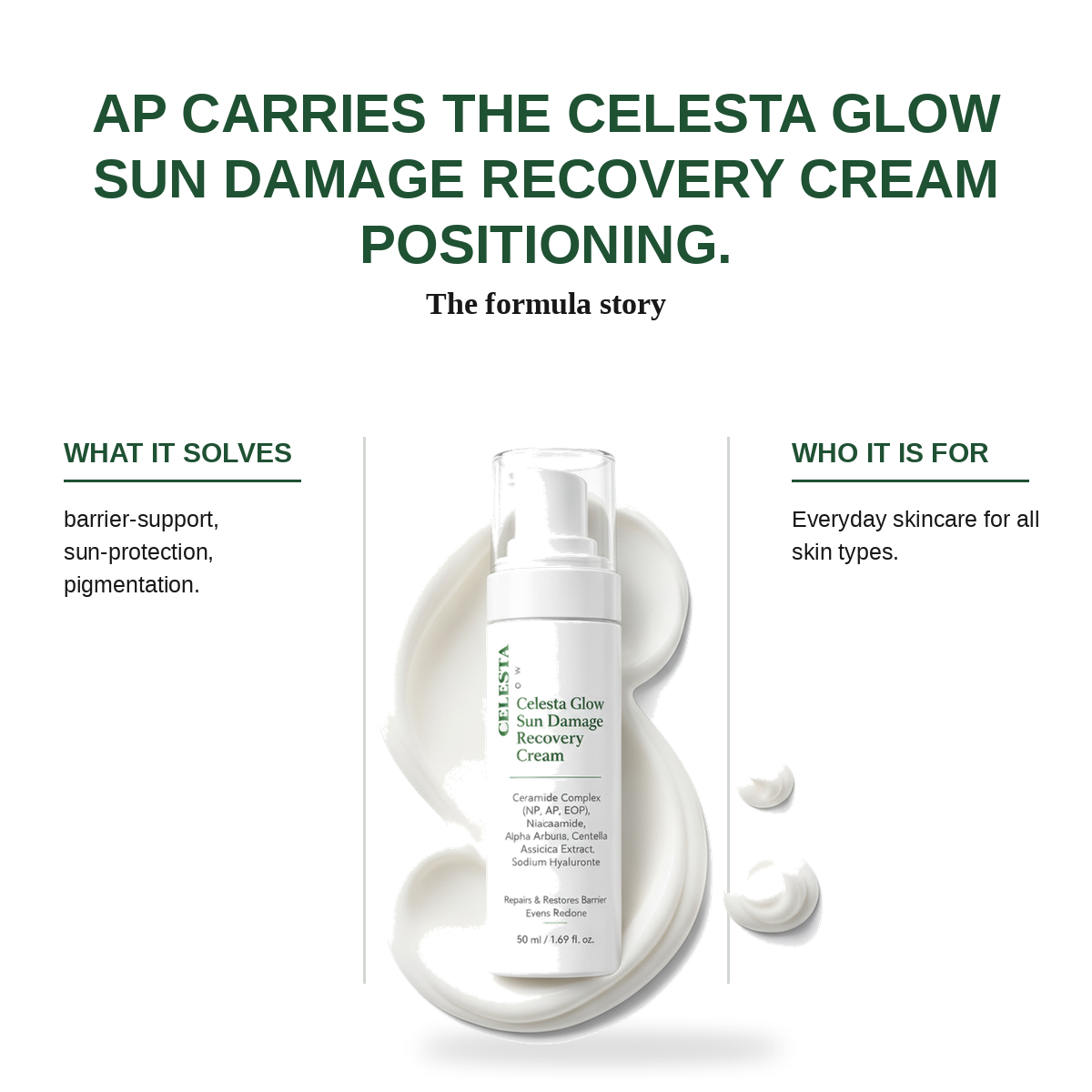 Celesta Glow Sun Damage Recovery Cream view 8