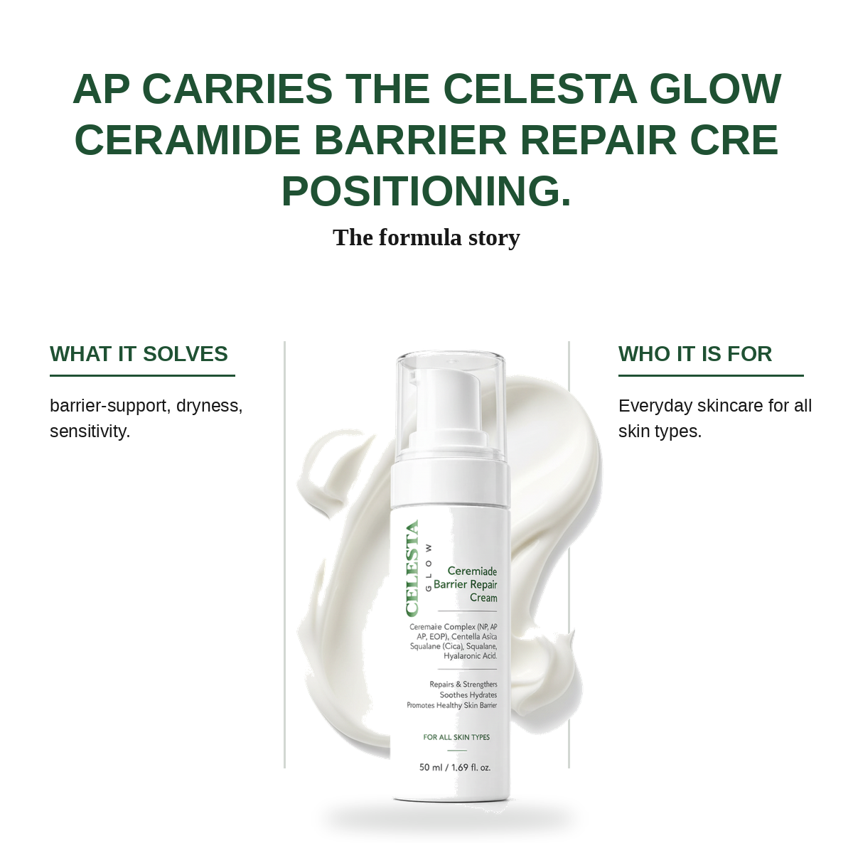 Celesta Glow Ceramide Barrier Repair Cream view 8