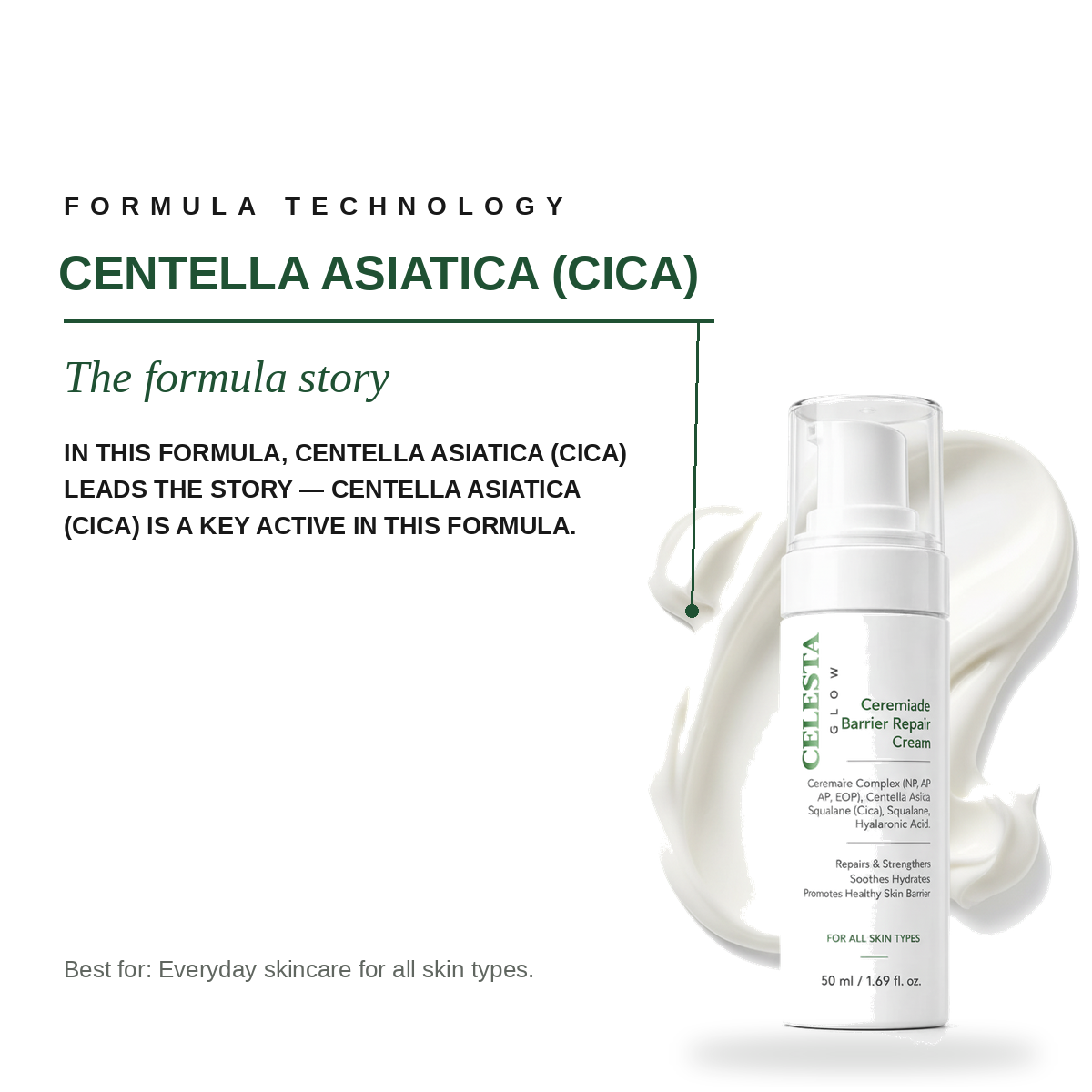 Celesta Glow Ceramide Barrier Repair Cream view 10