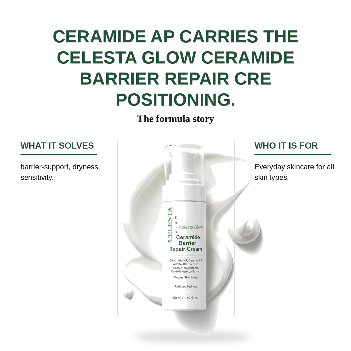 Celesta Glow Ceramide Barrier Repair Cream view 8