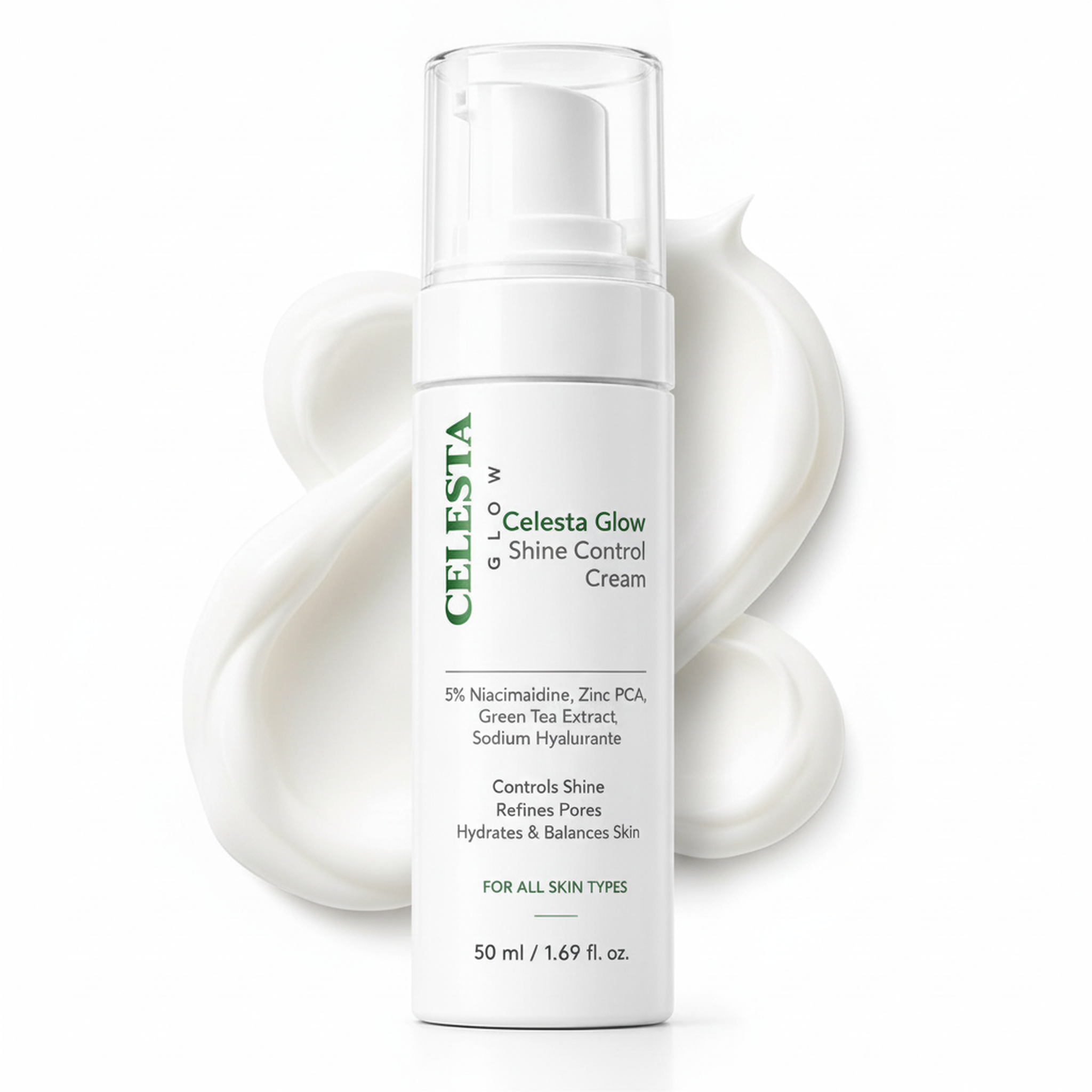 Celesta Glow Shine Control Cream — Celesta Glow