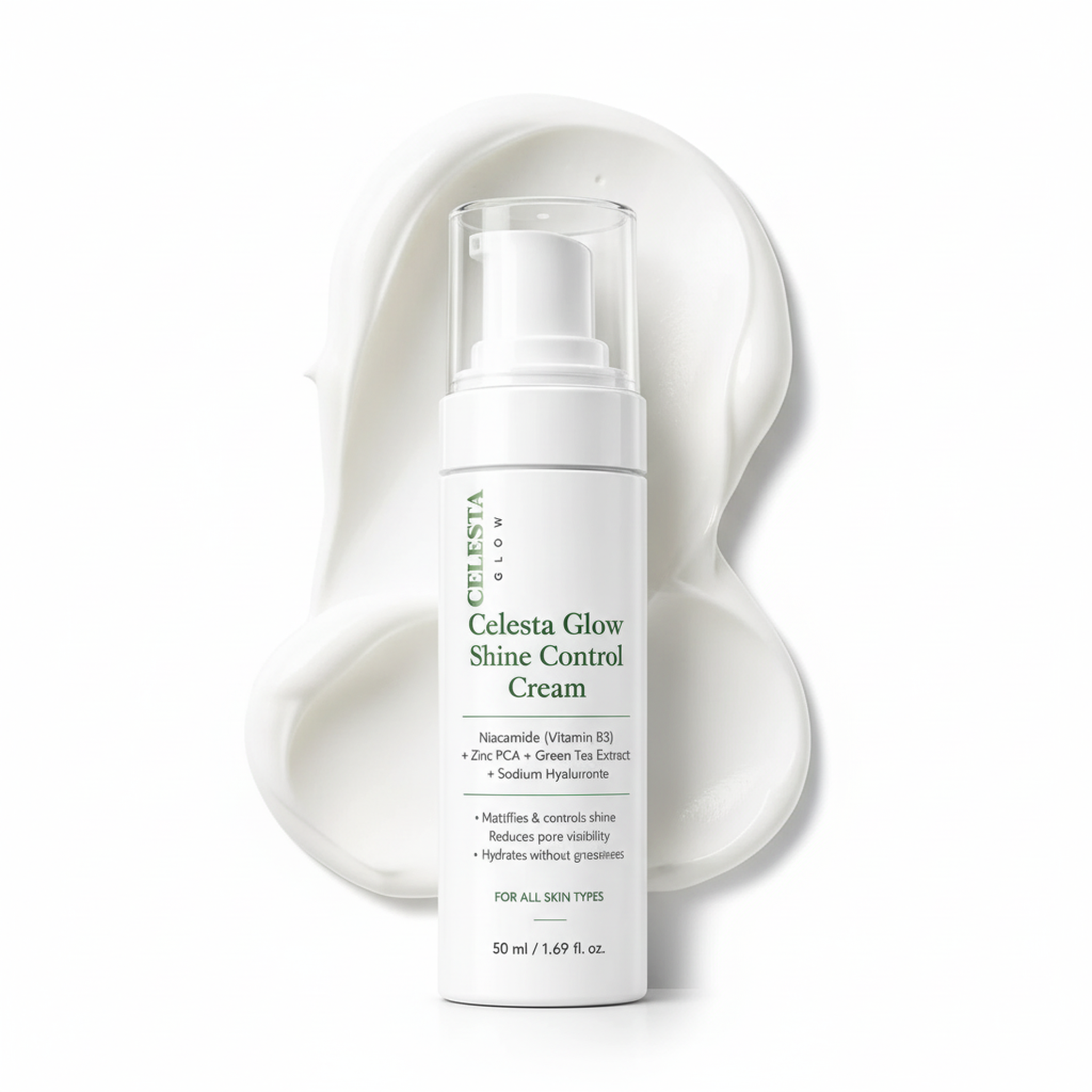 Celesta Glow Shine Control Cream — Celesta Glow