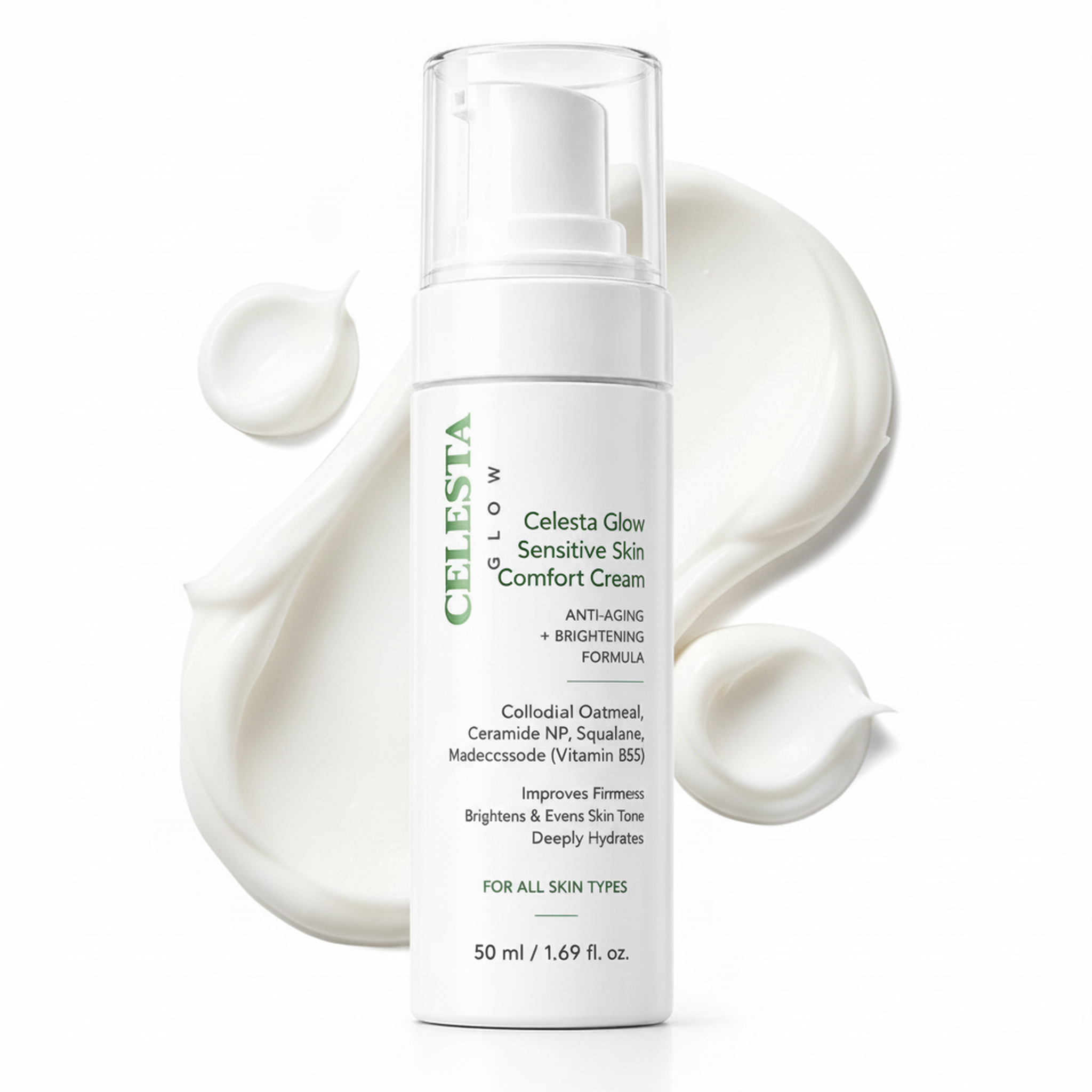 Celesta Glow Sensitive Skin Comfort Cream — Celesta Glow