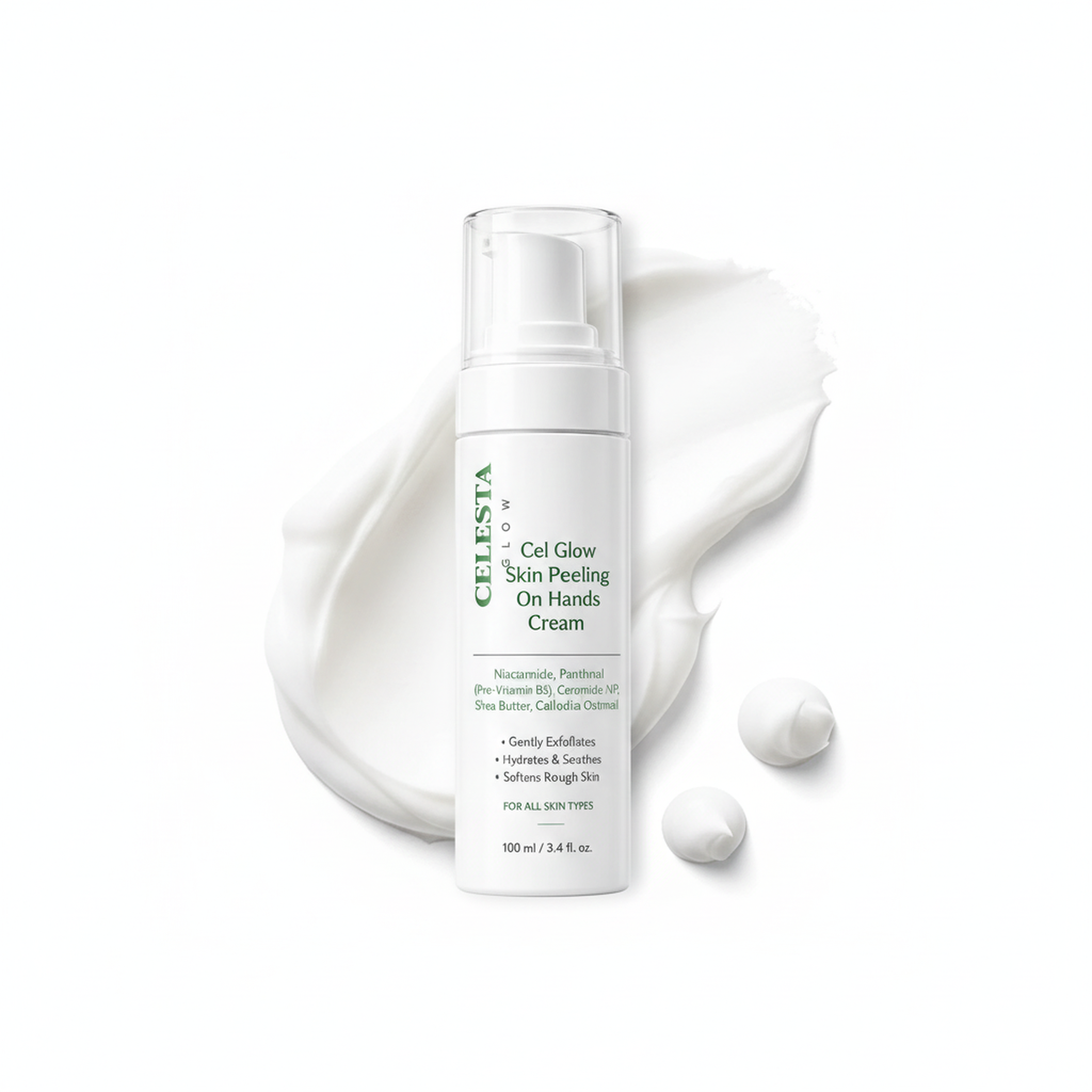 Celesta Glow Skin Peeling On Hands Cream — Celesta Glow