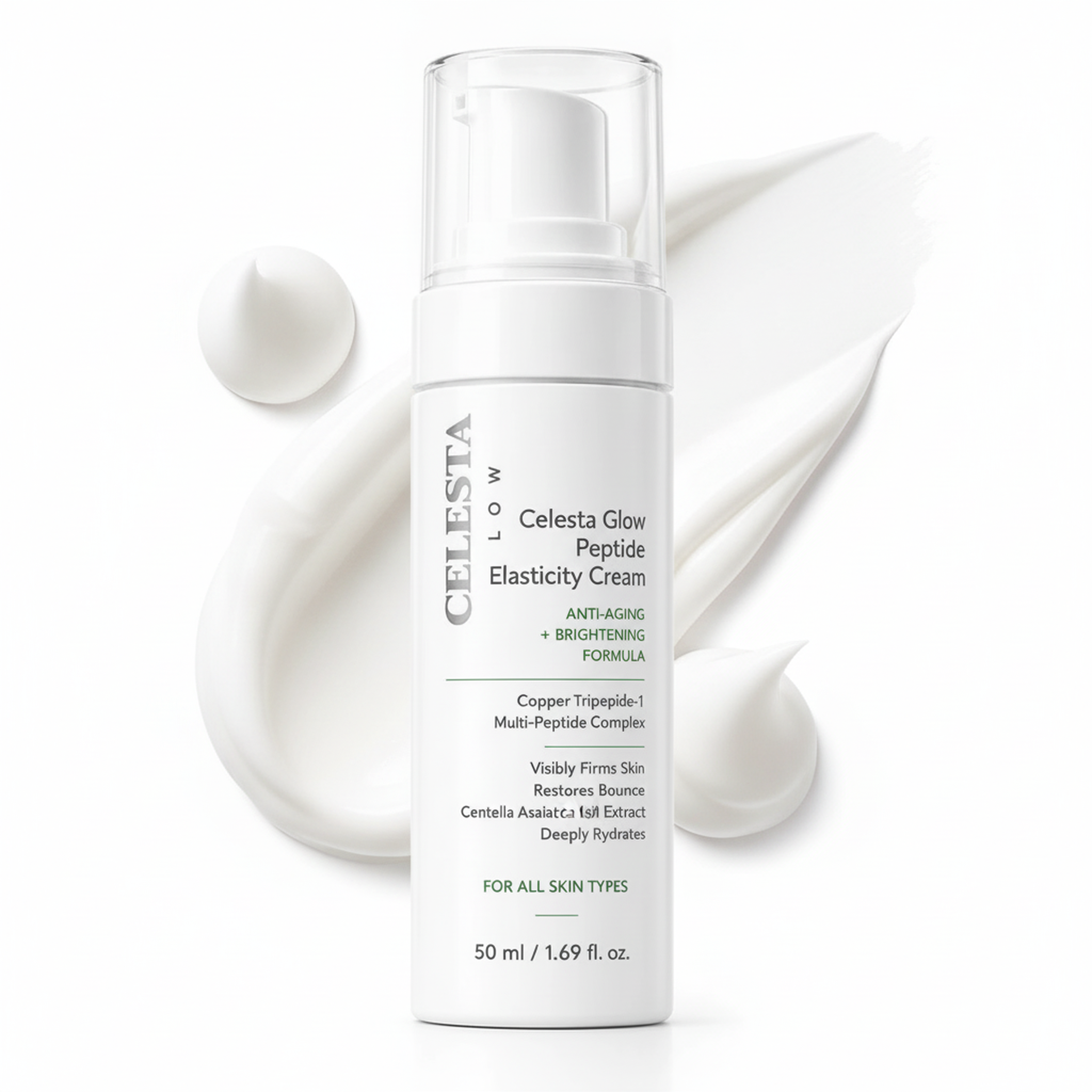 Celesta Glow Peptide Elasticity Cream — Celesta Glow