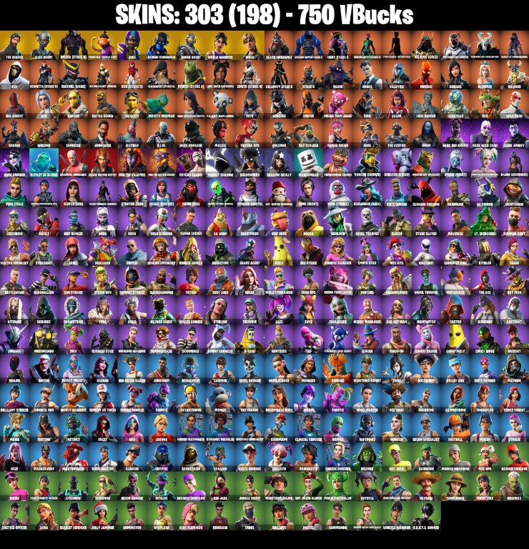 Fortnite Account ( PC / PSN / XBOX / NINTENDO ) (THE REAPER, OMEGA STAGE 5) (303 Skins) Fortnite Account ( PC / PSN / XBOX / NINTENDO ) (THE REAPER, OMEGA STAGE 5) (303 Skins)