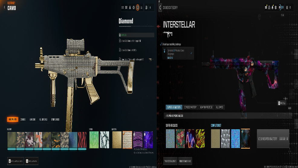 36 INTERSTELLAR 15 DIAMOND [MW3]LEVEL 361/[BO6] LEVEL 55 Instant Delivery