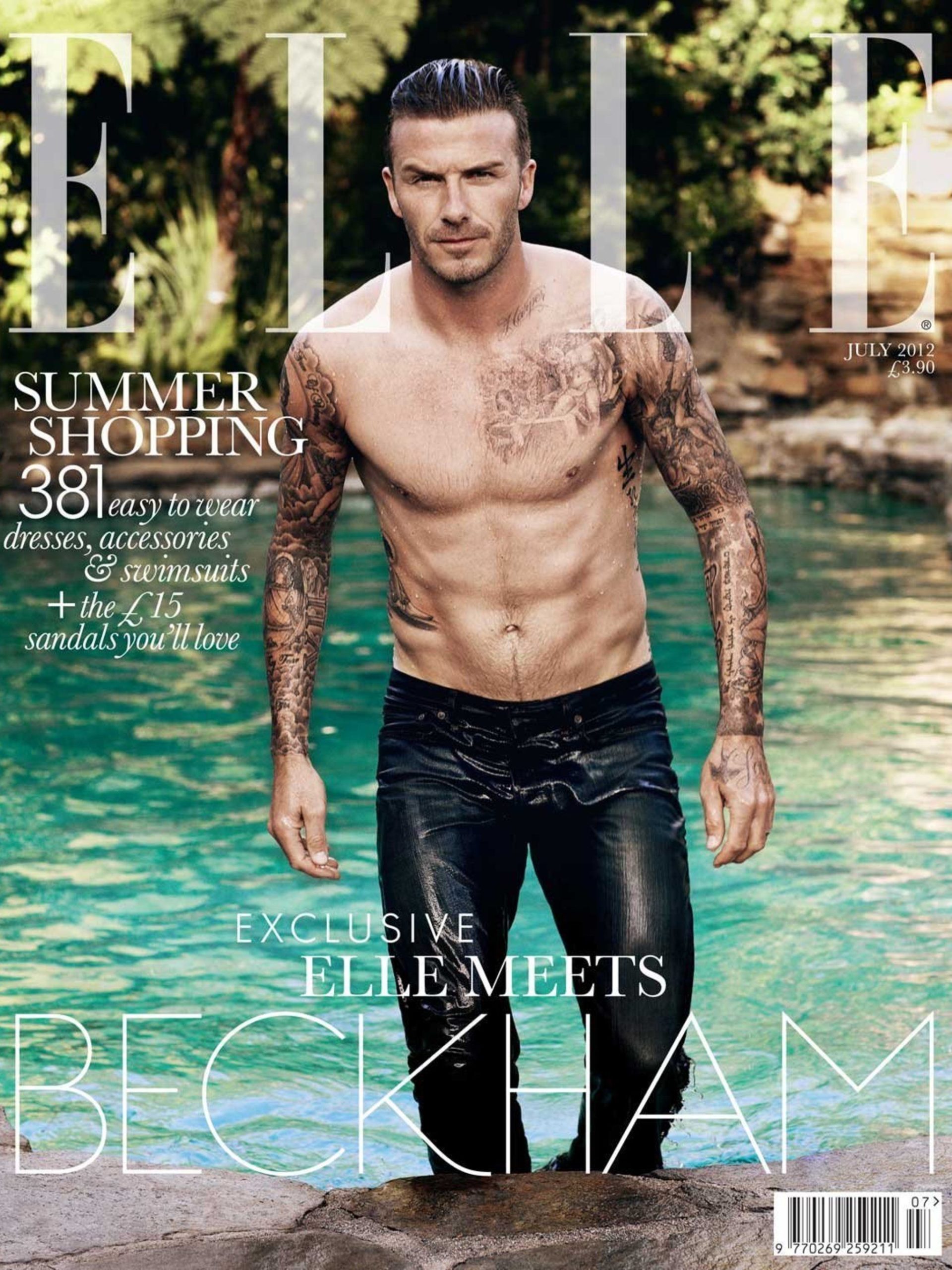 Дэвид Бекхэм, 2012. Фото: ELLE UK