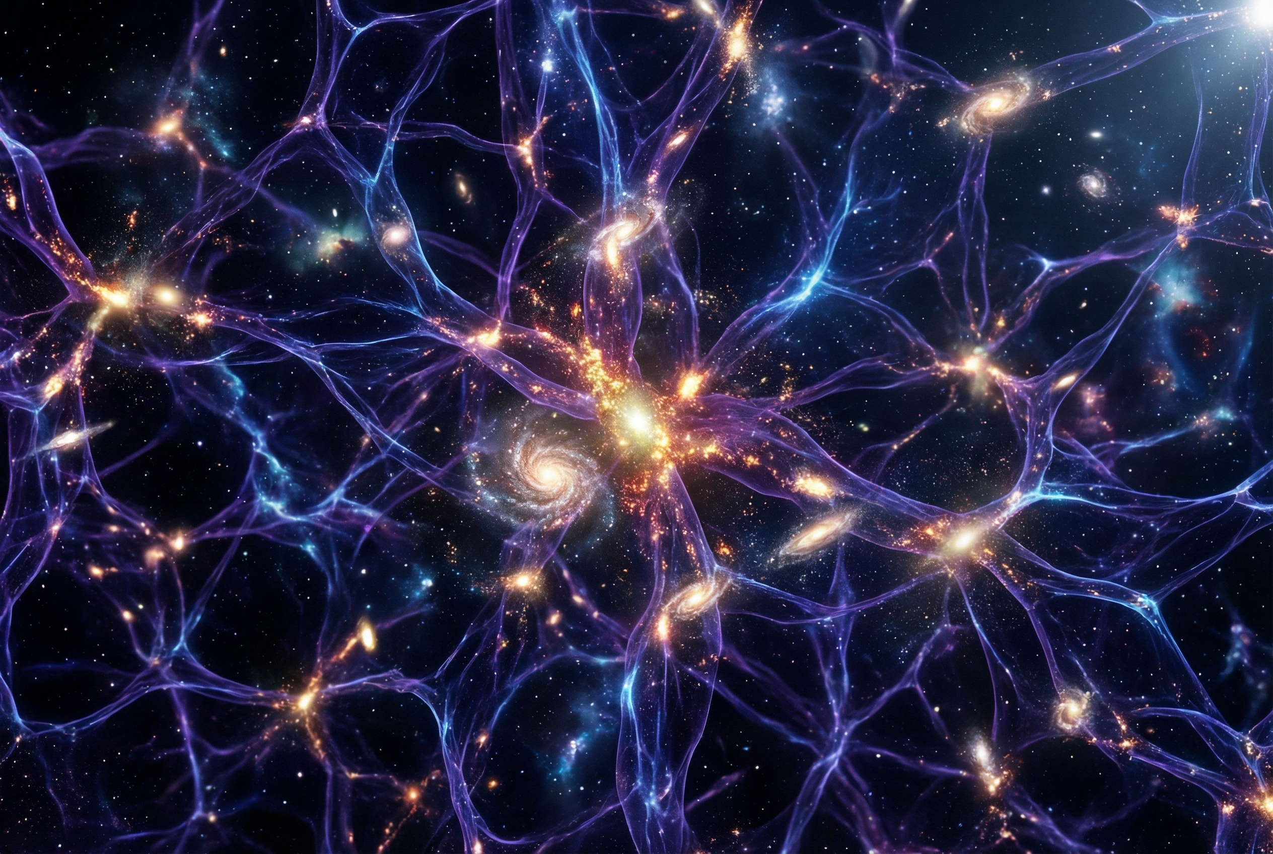 JWST Dark Matter Map: The Cosmic Web Revealed | Zendar Universe ...