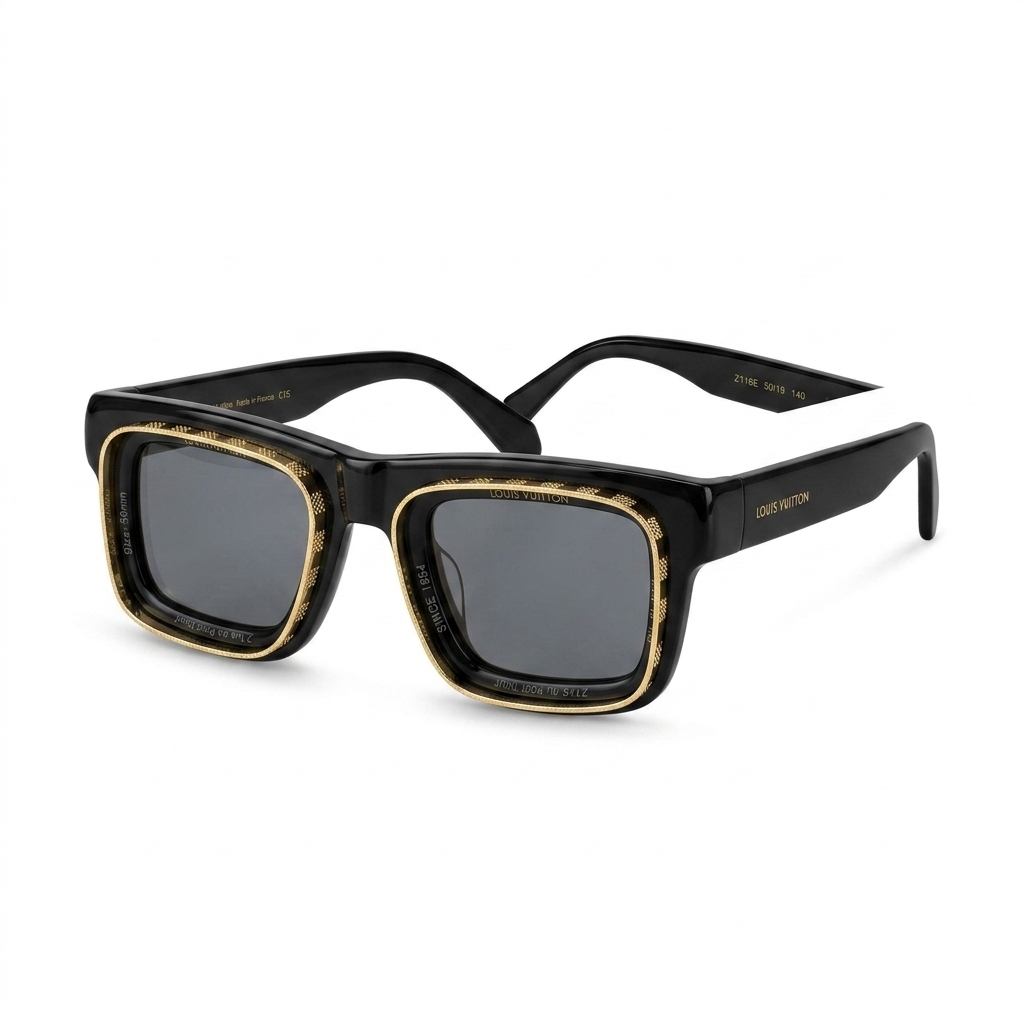 Stylish Black Square Sunglasses for Men & Women