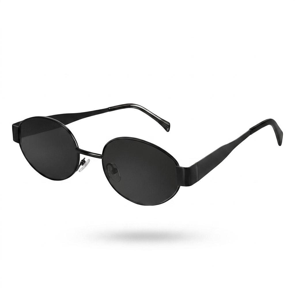 Retro Oval Sunglasses | UV Protection