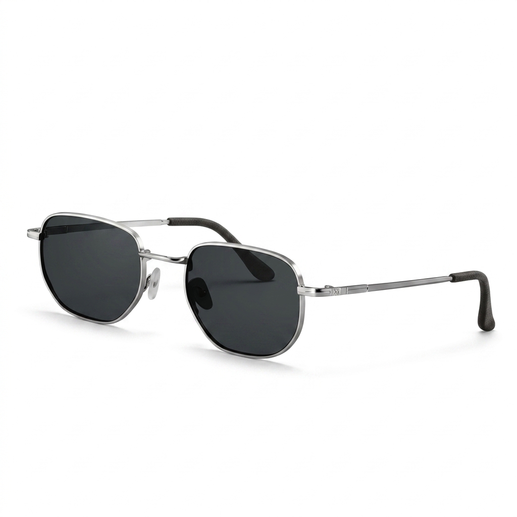 Men's Stylish Metal Frame Square Sunglasses