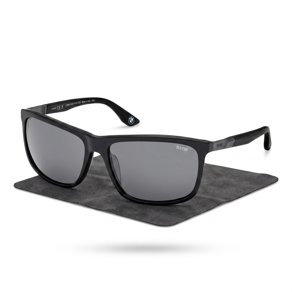 BMW Men's Black Sunglasses | UV Protection