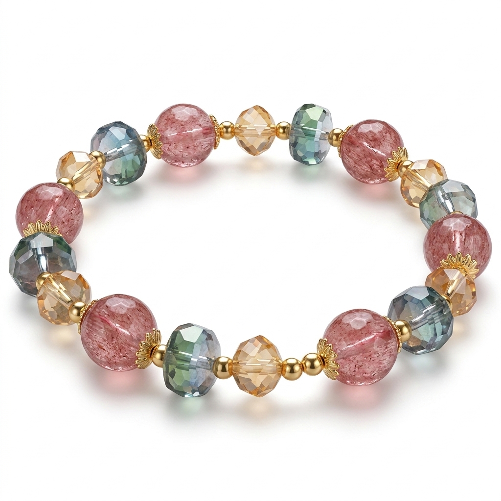 Multi-Color Beaded Bracelet for Women