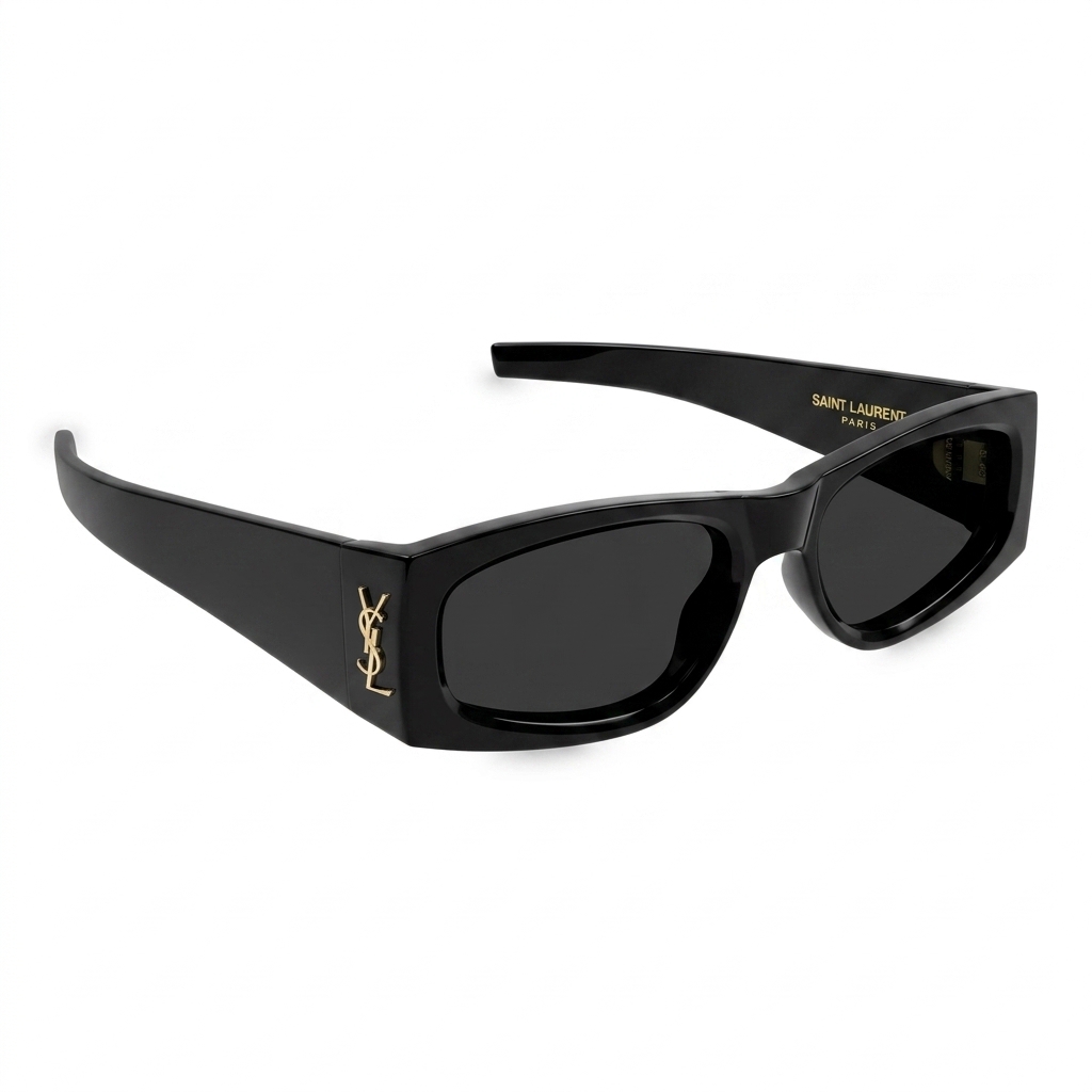 Saint Laurent YSL Black Cat-Eye Sunglasses