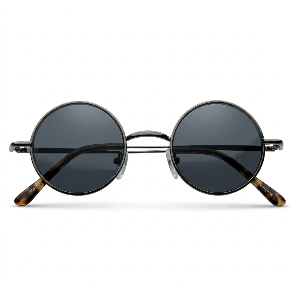 Classic Round Frame Sunglasses | UV Protection