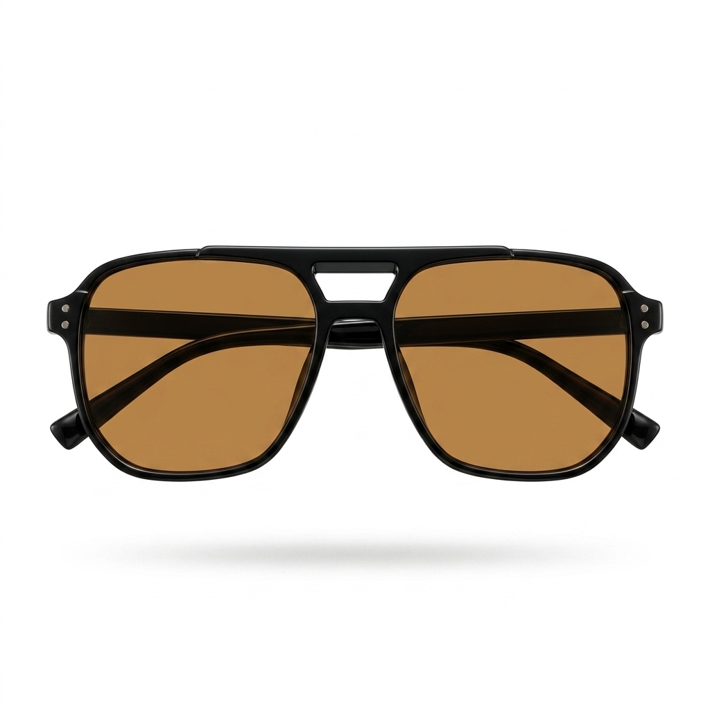 Stylish Black Aviator Sunglasses for Men & Women