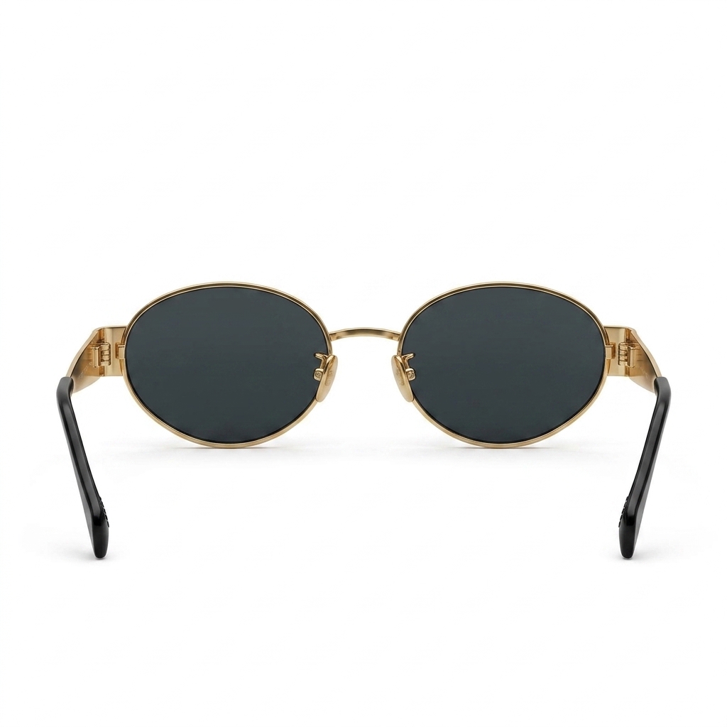 Stylish Oval Frame Sunglasses