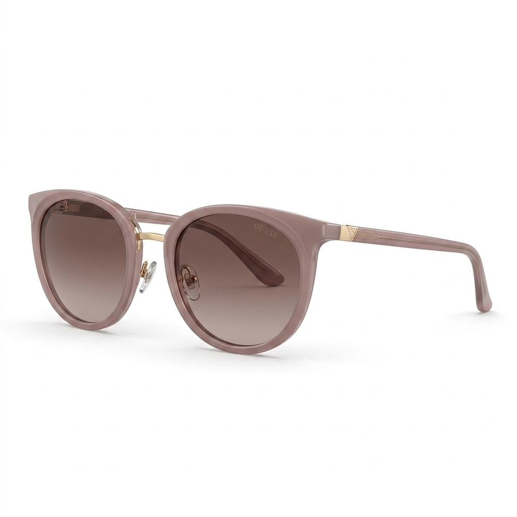 Guess Women's Mauve Round Sunglasses