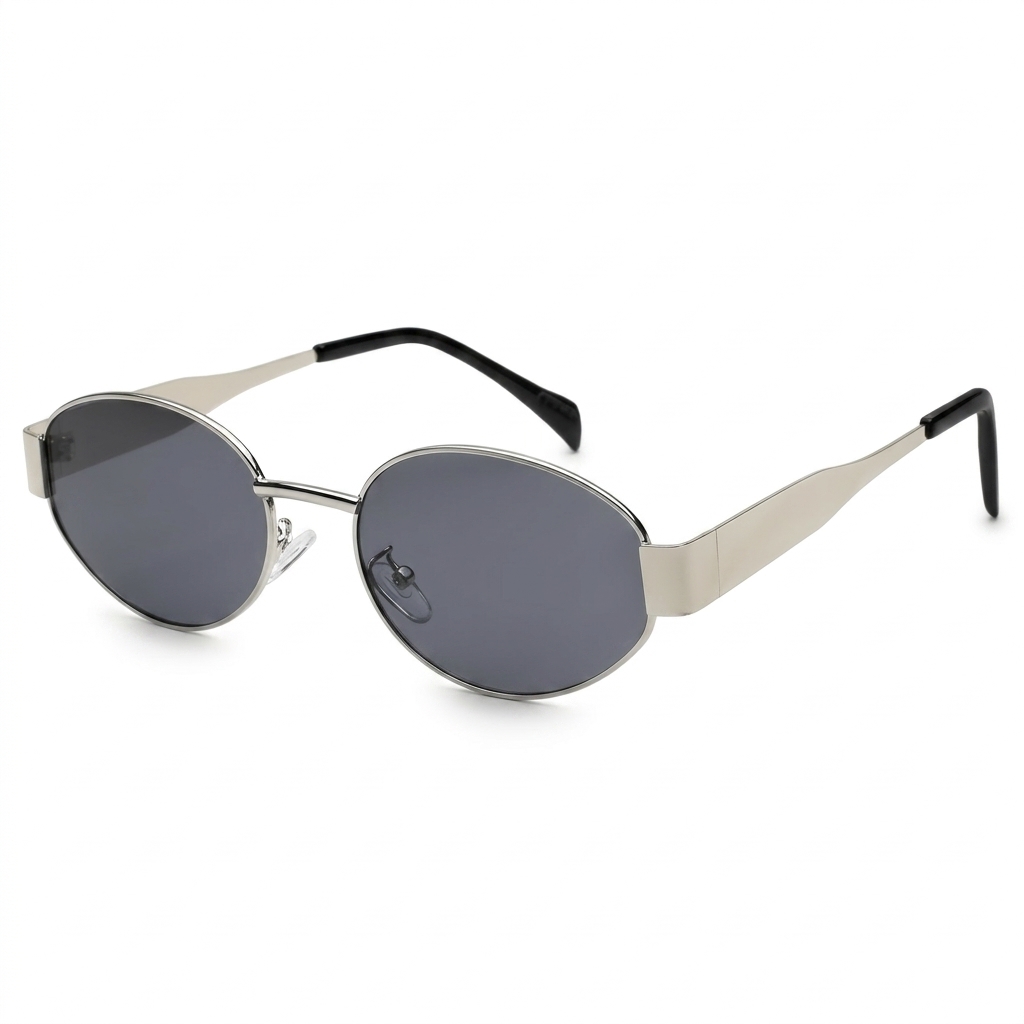 Oval Metal Frame Sunglasses | Trendy & Stylish
