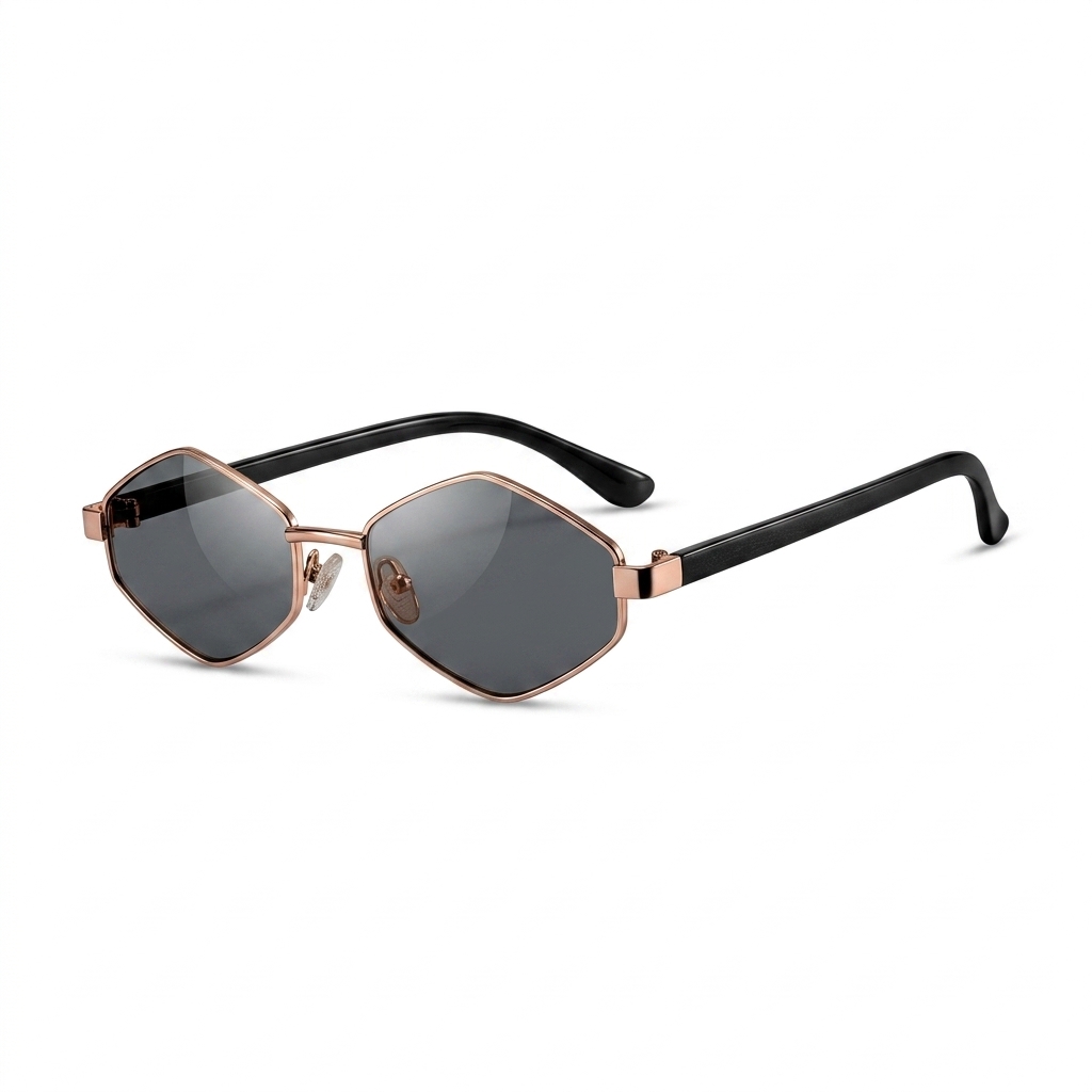 Trendy Hexagon UV Protection Sunglasses for Men & Women